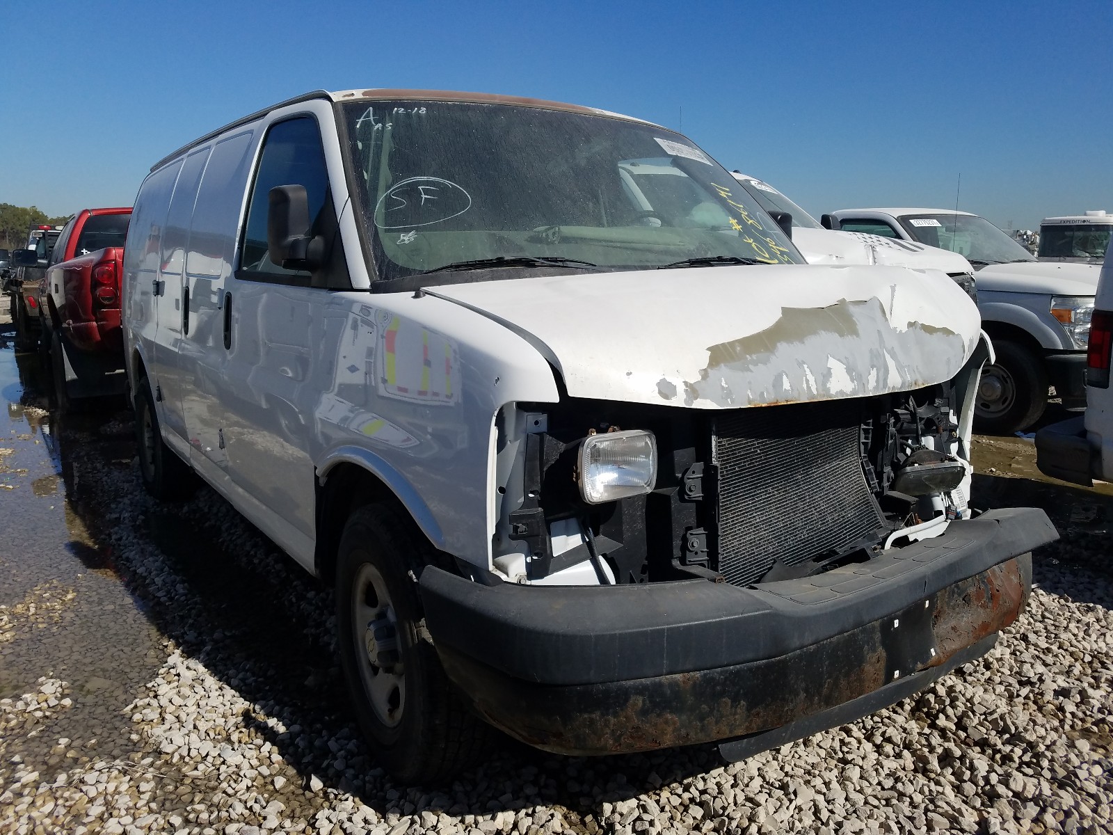 CHEVROLET EXPRESS G1 2007 1gcfg15xx71252635