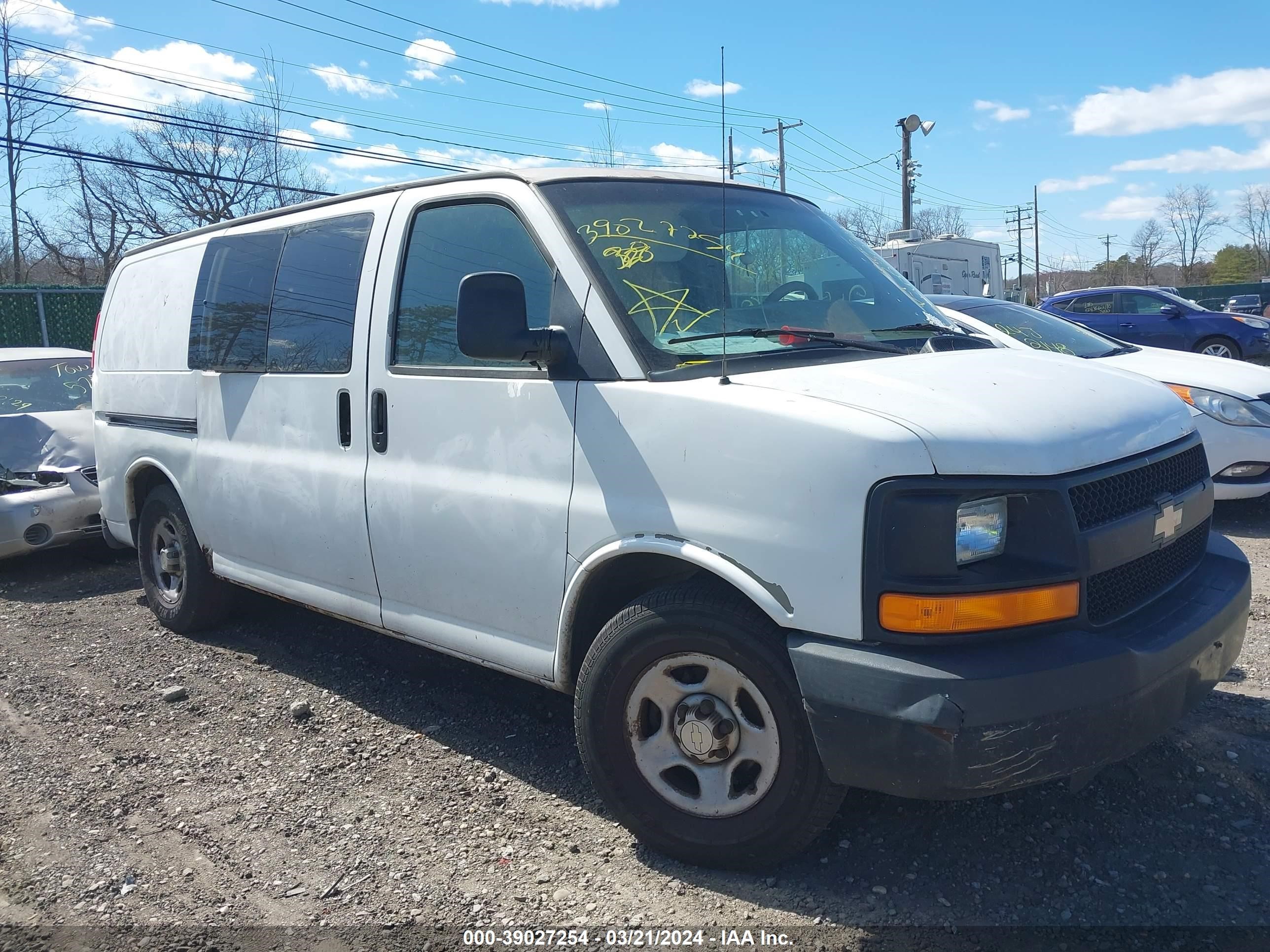 CHEVROLET EXPRESS 2008 1gcfg15xx81177095