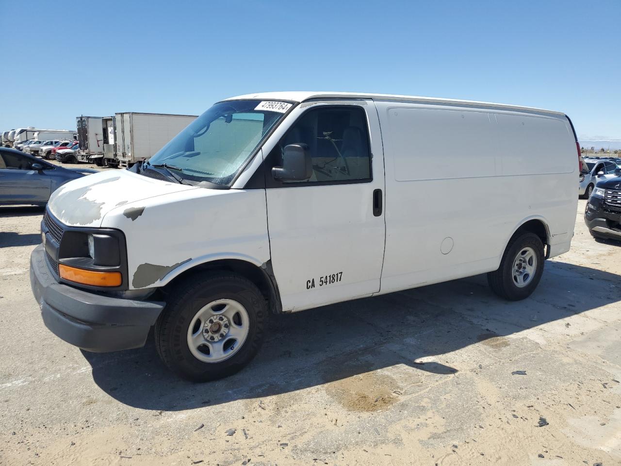 CHEVROLET EXPRESS 2008 1gcfg15xx81186282