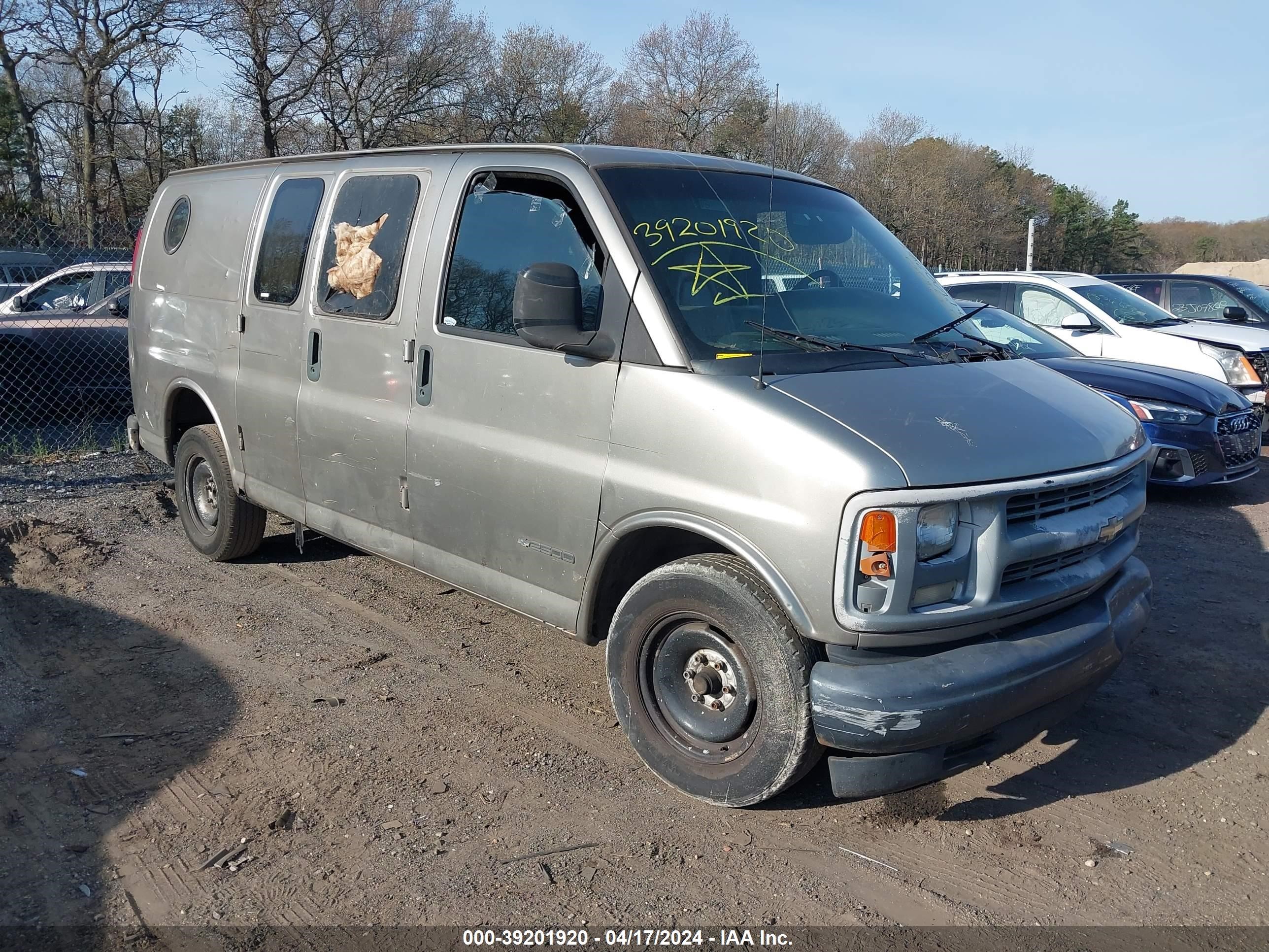 CHEVROLET EXPRESS 2001 1gcfg25mx11165496