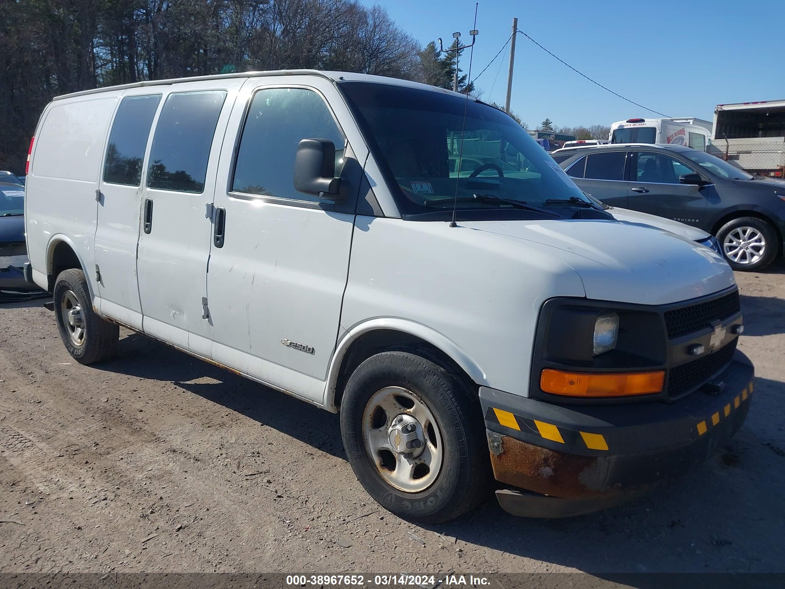 CHEVROLET EXPRESS 2003 1gcfg25t131113300