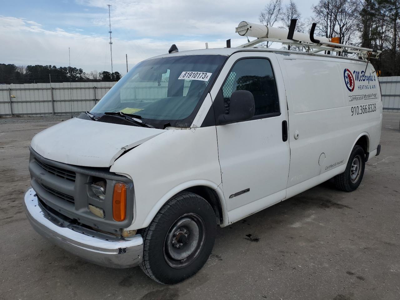 CHEVROLET EXPRESS 2000 1gcfg25w0y1168399