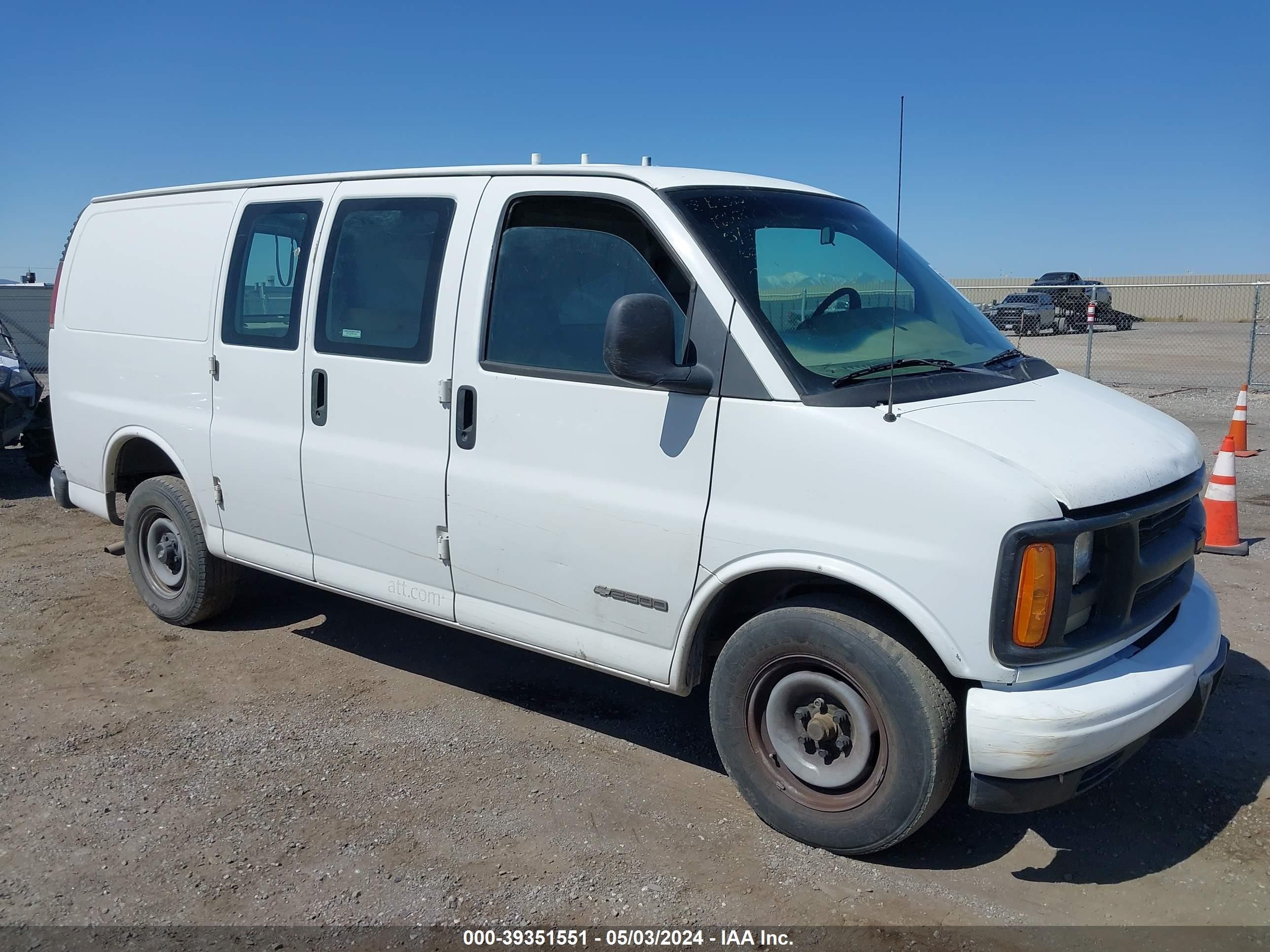 CHEVROLET EXPRESS 2000 1gcfg25w5y1262407