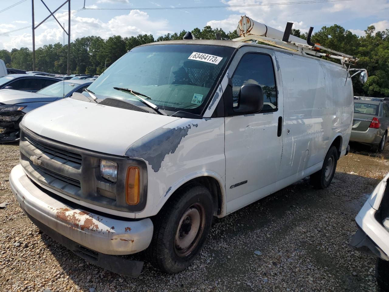 CHEVROLET EXPRESS 2000 1gcfg25w7y1208610