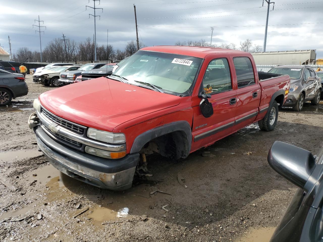 CHEVROLET SILVERADO 2001 1gcgc13u71f180649