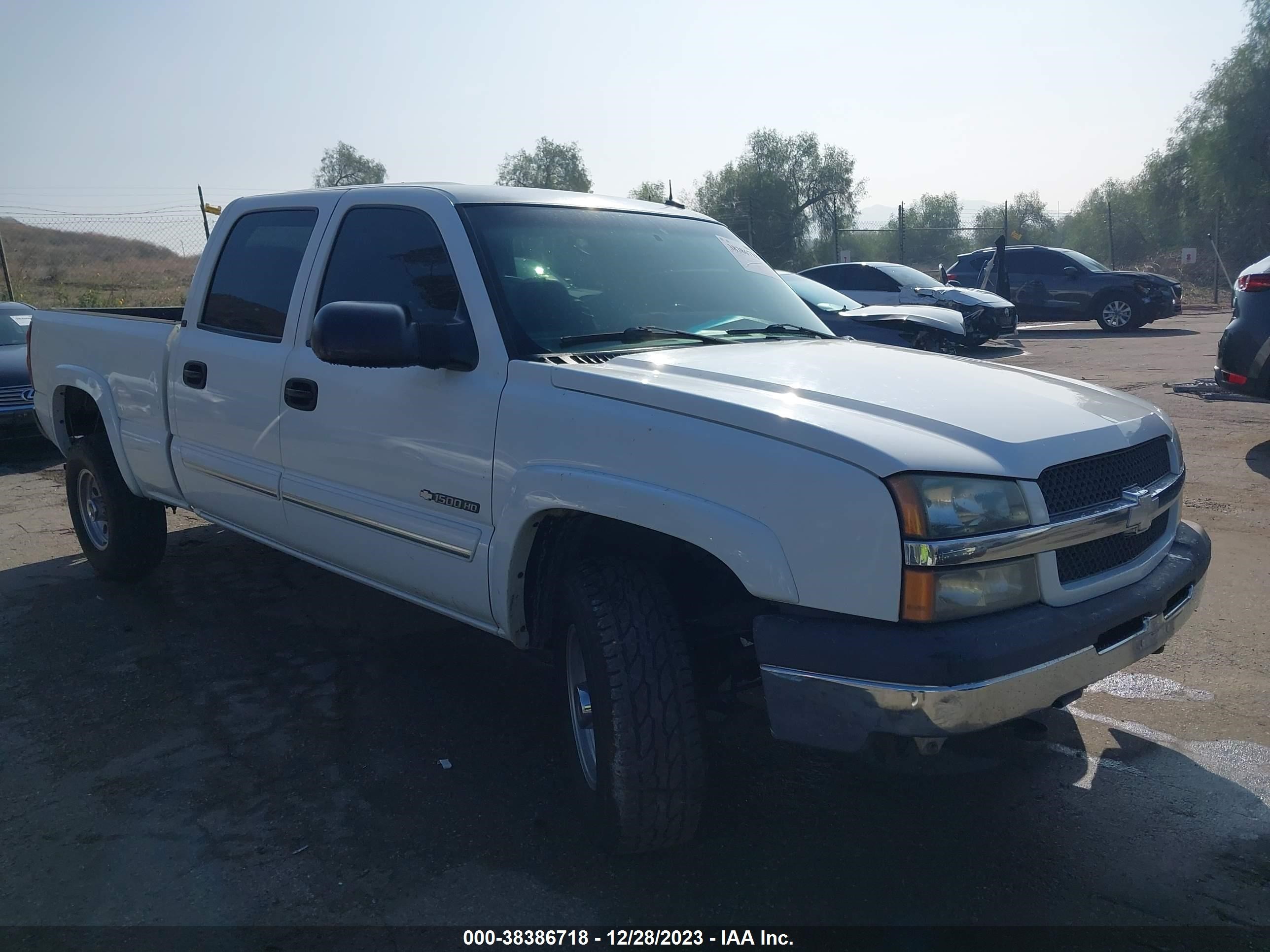 CHEVROLET SILVERADO 2003 1gcgc13u83f204427