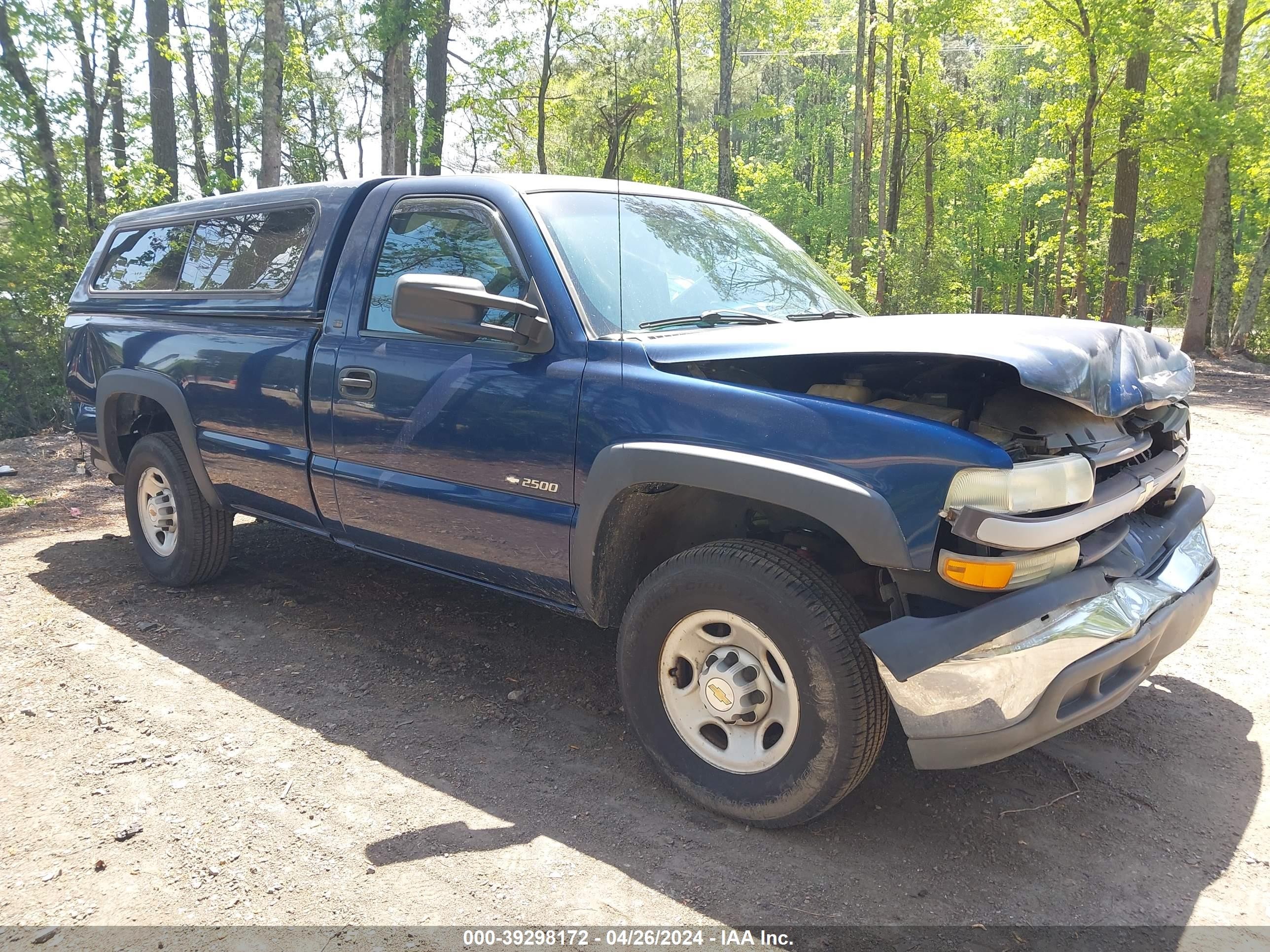 CHEVROLET SILVERADO 2001 1gcgc24u21z251551