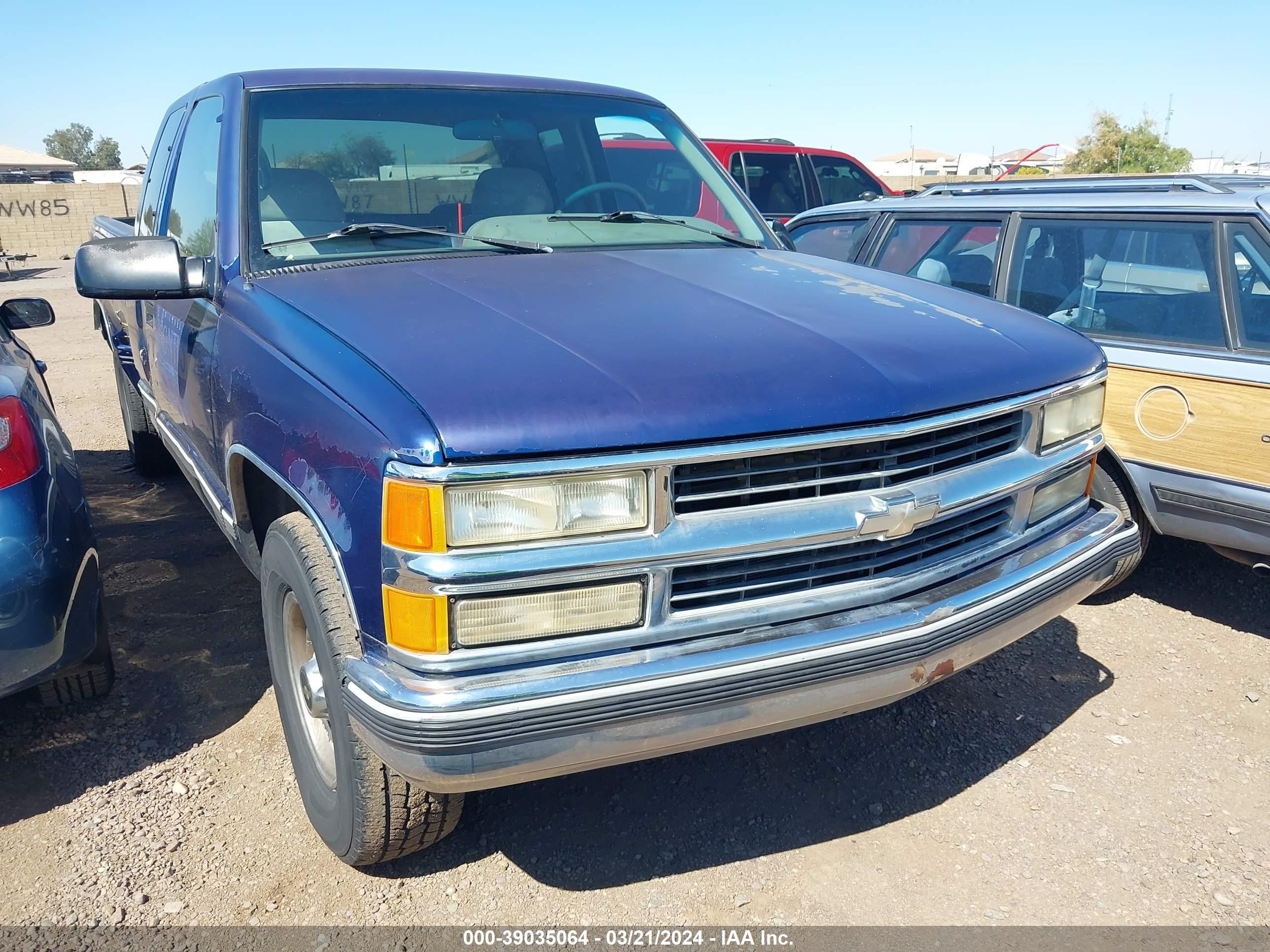 CHEVROLET SILVERADO 1995 1gcgc29k5se135065