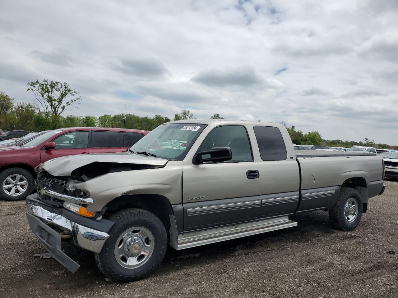 CHEVROLET SILVERADO 2000 1gcgc29u8ye160648