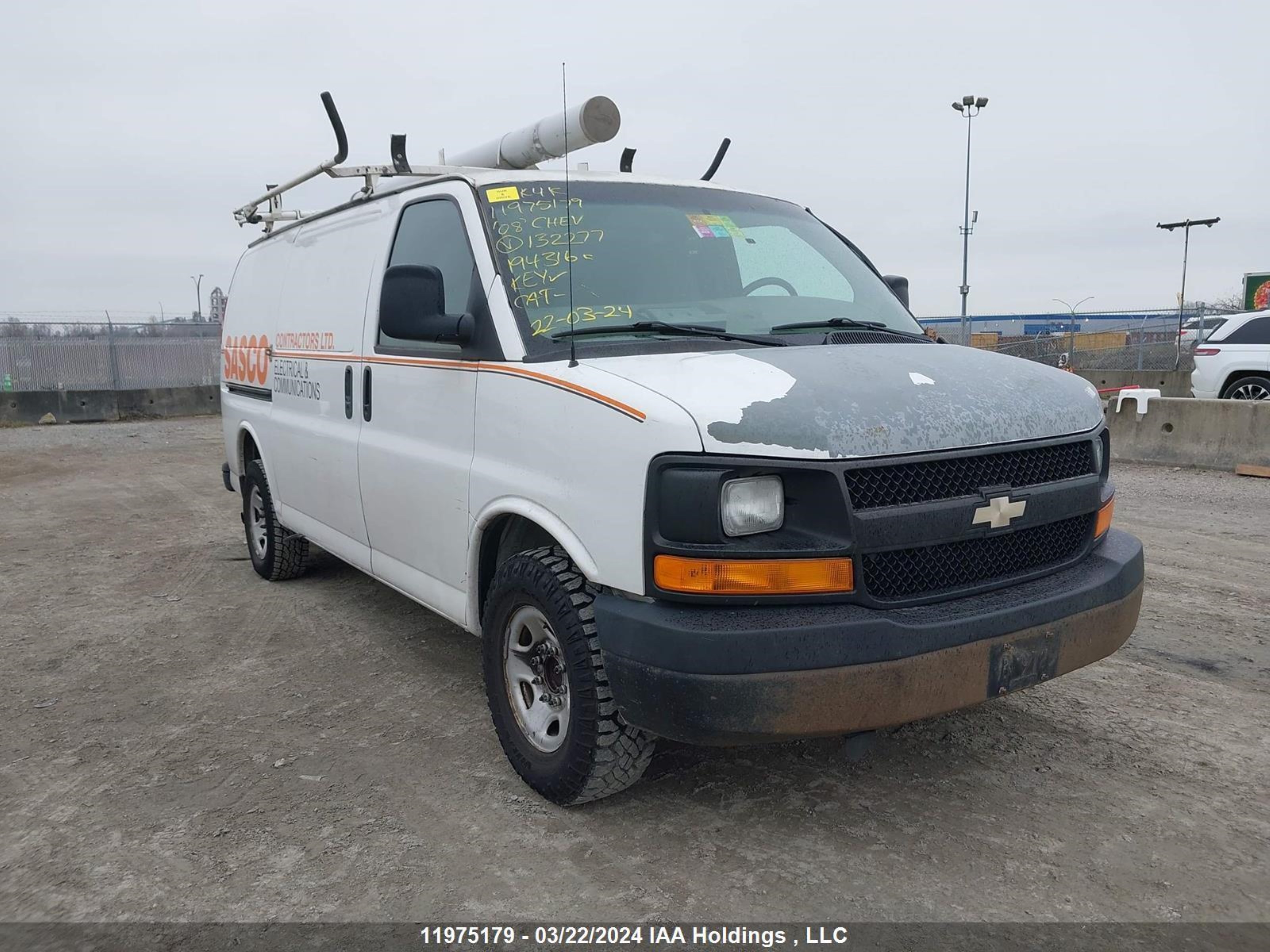 CHEVROLET EXPRESS 2008 1gcgg25c181132277