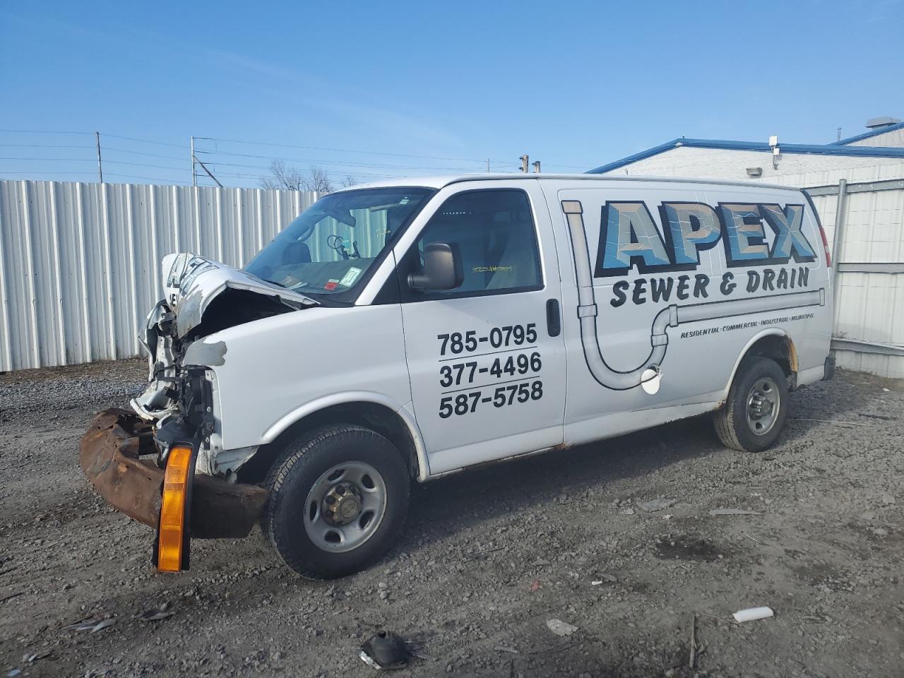 CHEVROLET EXPRESS G2 2009 1gcgg25c191139392