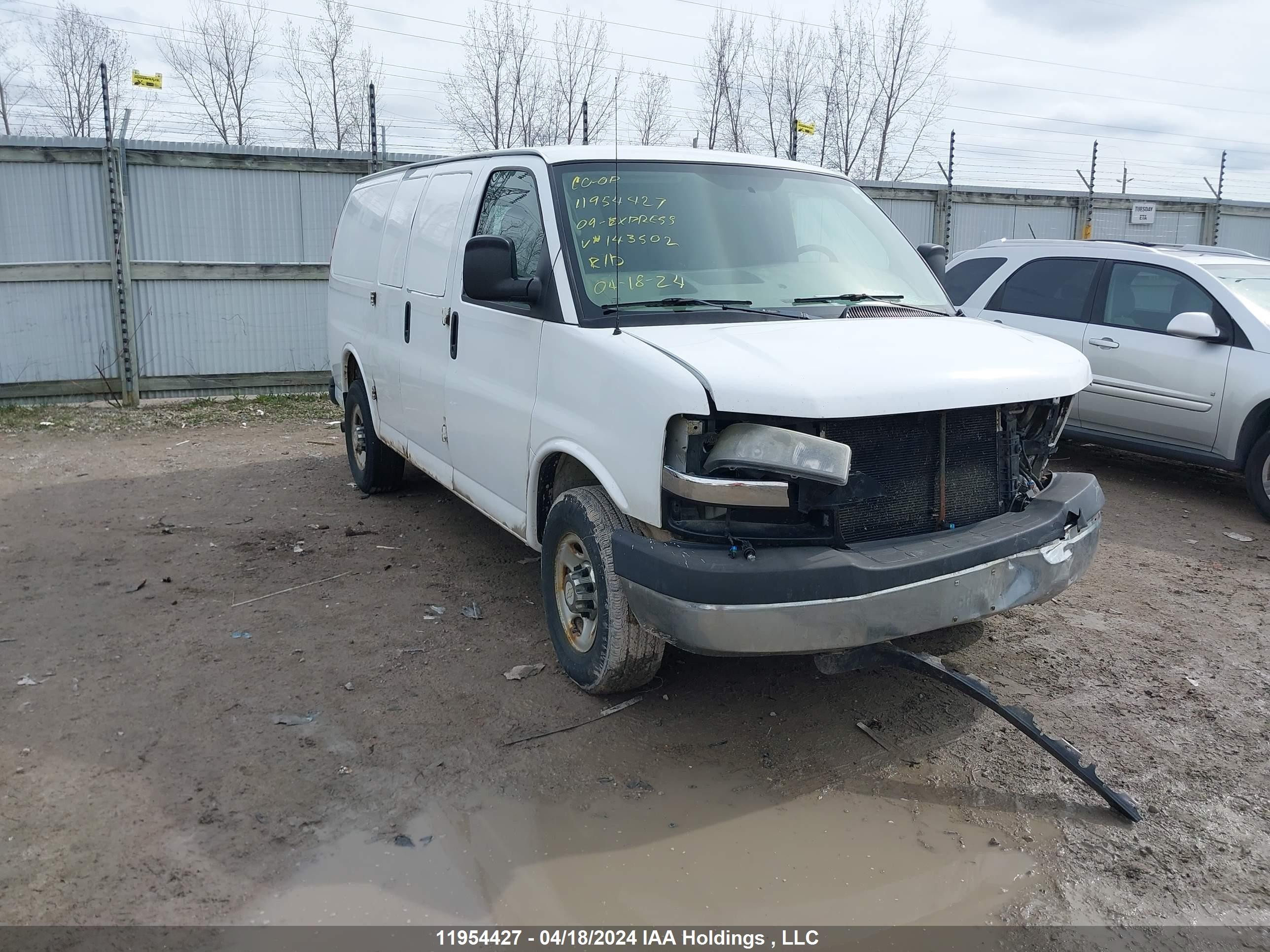 CHEVROLET EXPRESS 2009 1gcgg25c291143502