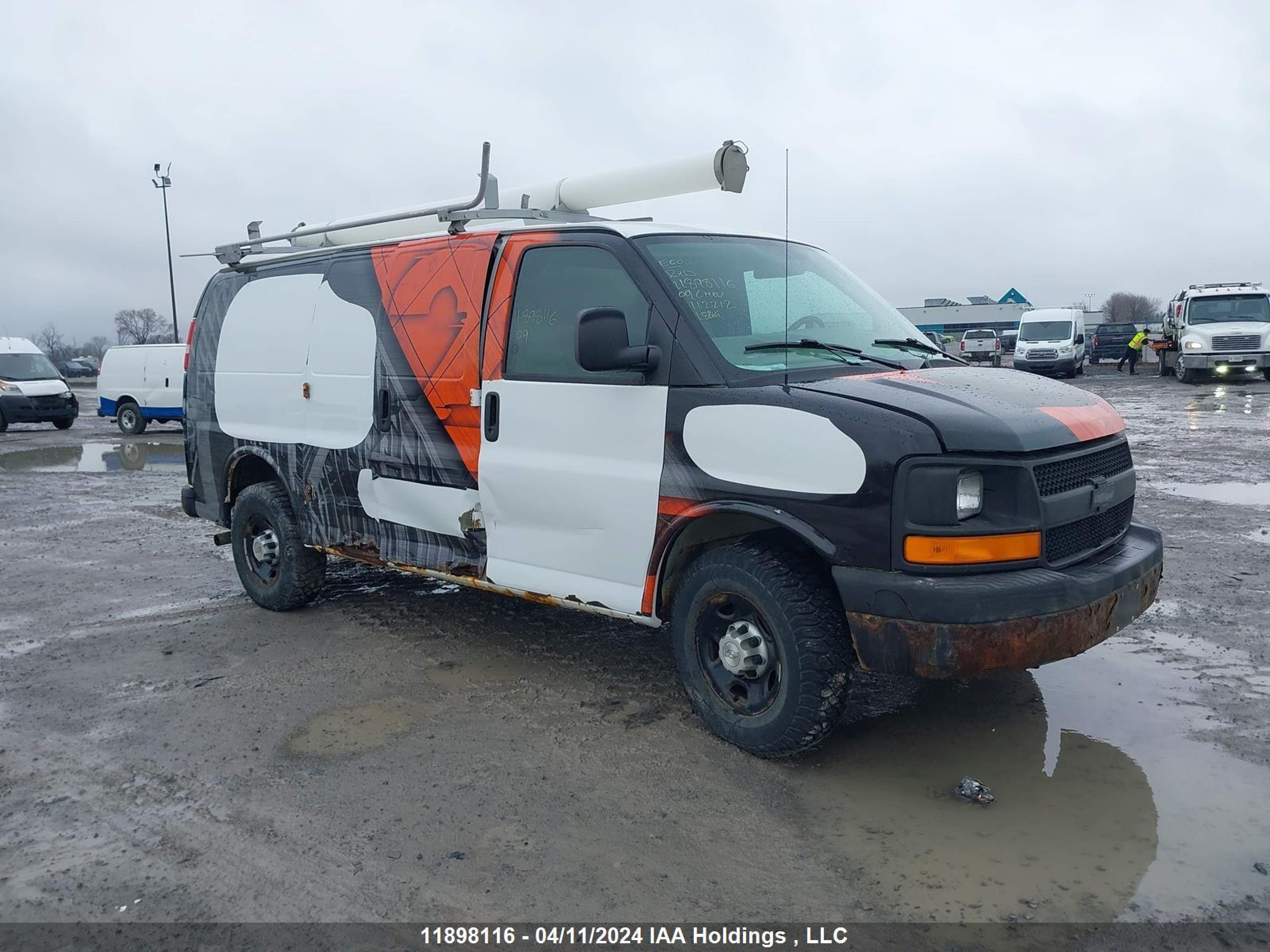 CHEVROLET EXPRESS 2009 1gcgg25c391112212