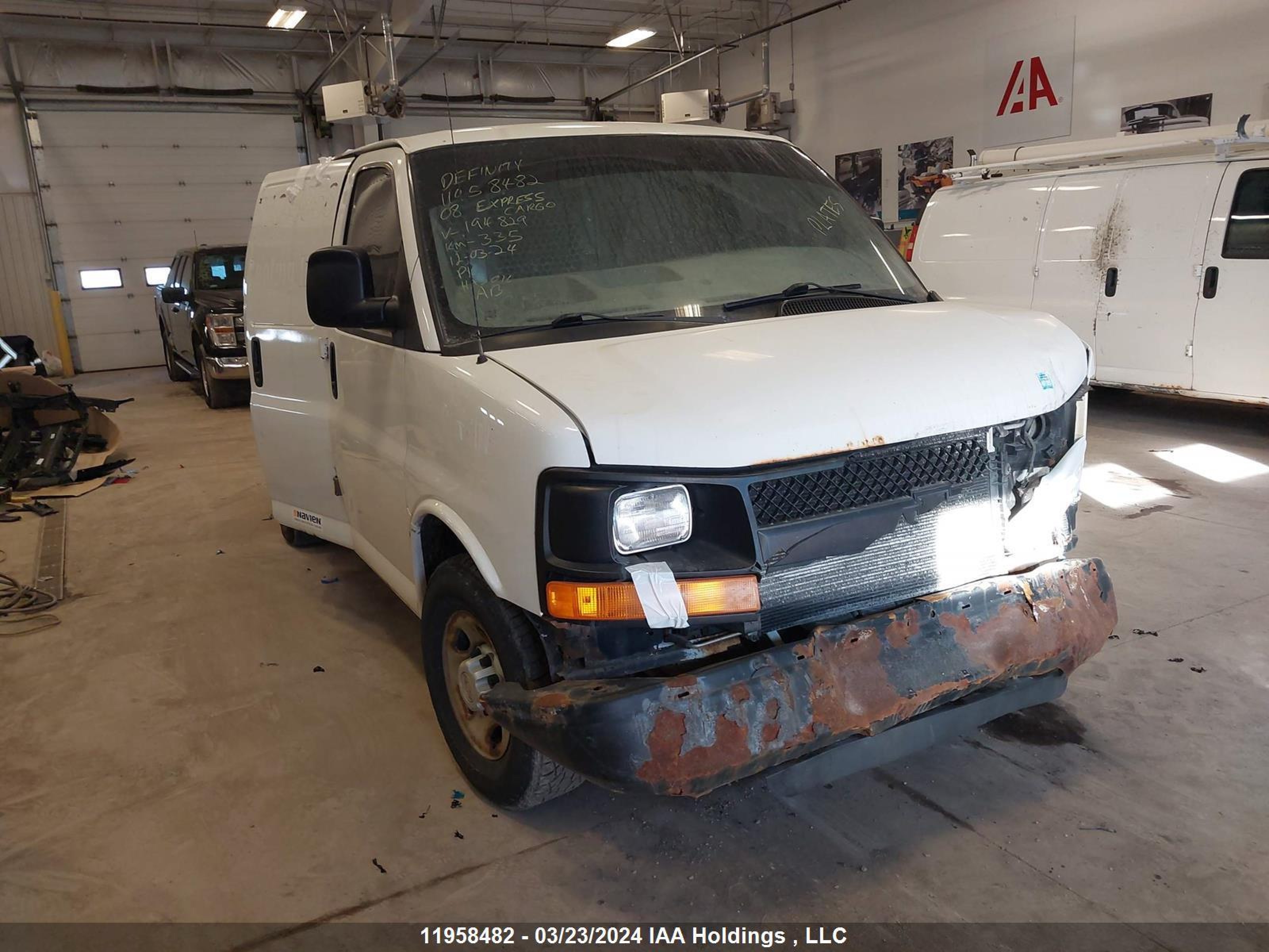 CHEVROLET EXPRESS 2008 1gcgg25c581194829