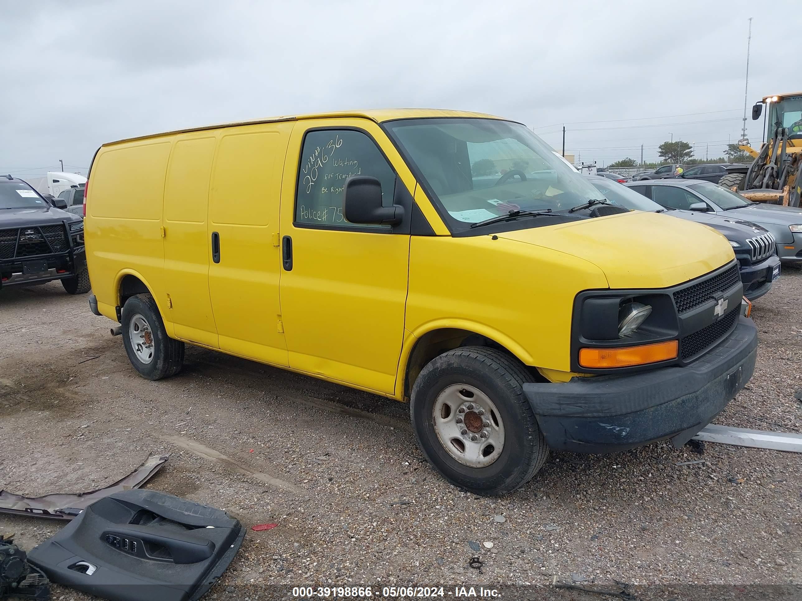 CHEVROLET EXPRESS 2008 1gcgg25c581209636