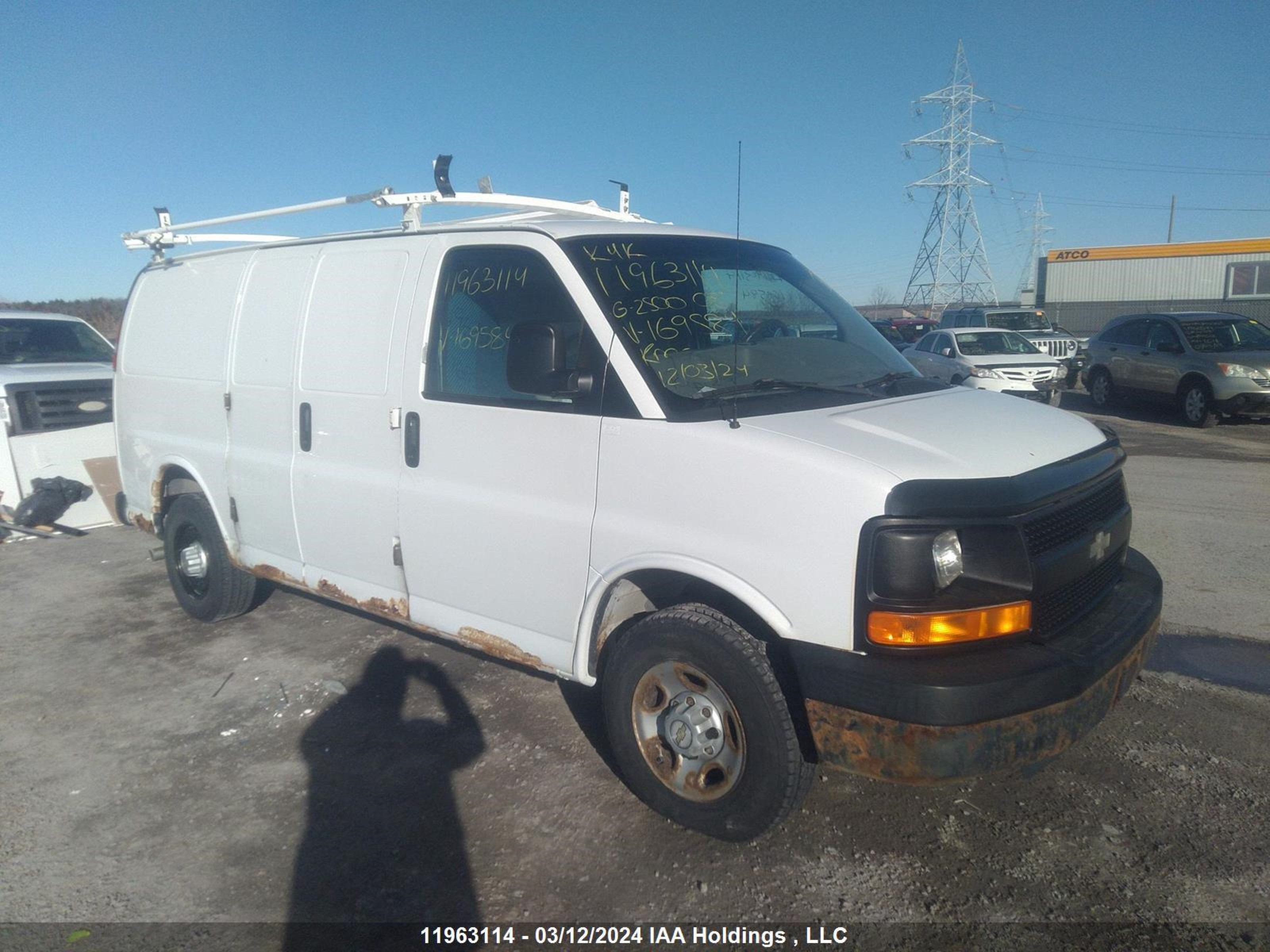 CHEVROLET EXPRESS 2008 1gcgg25c881169584