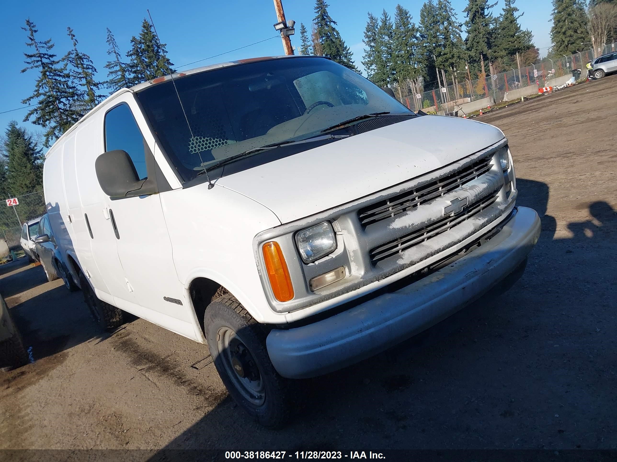 CHEVROLET EXPRESS 1999 1gcgg25r3x1089905