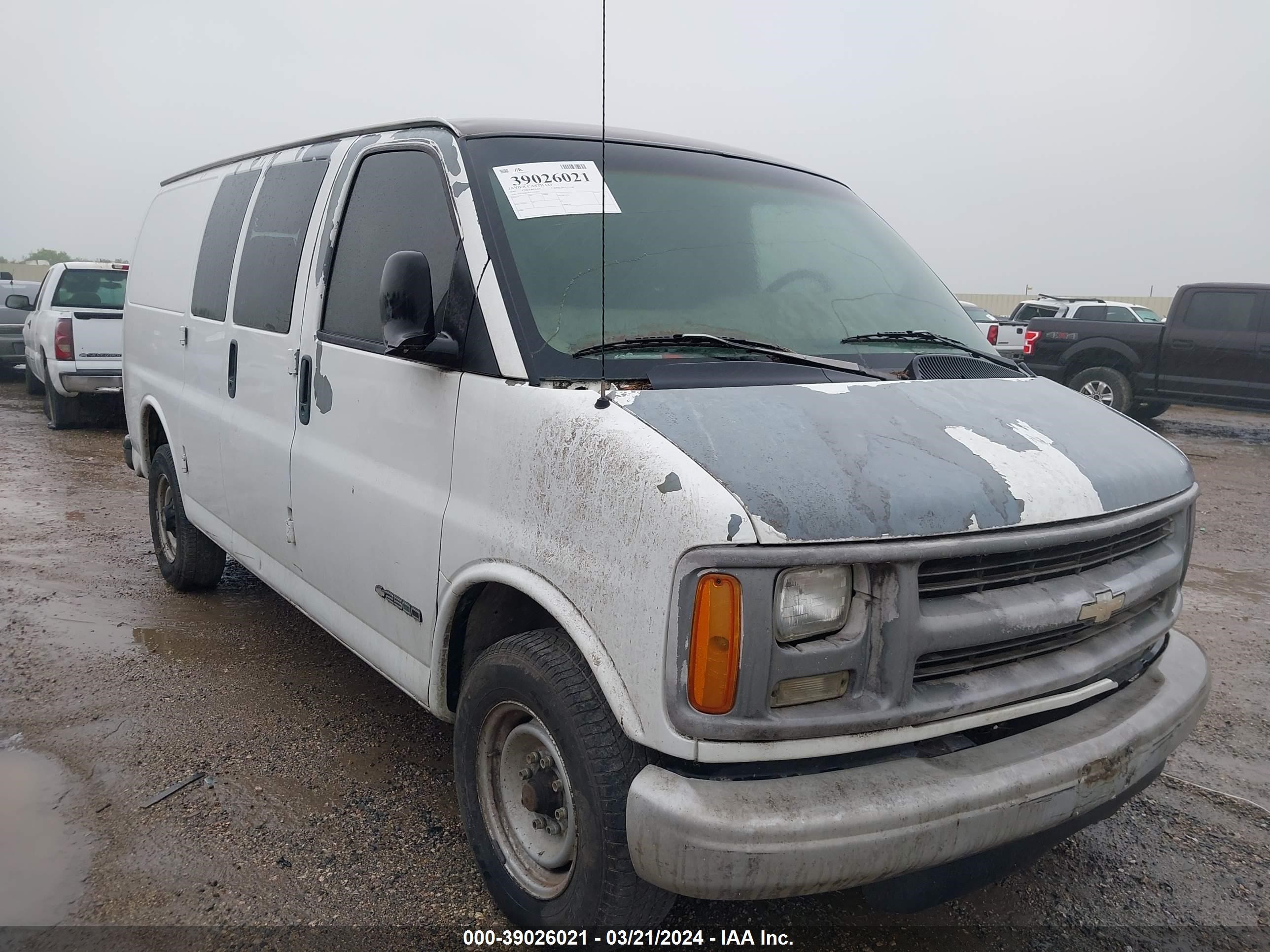 CHEVROLET EXPRESS 2001 1gcgg25r611151837