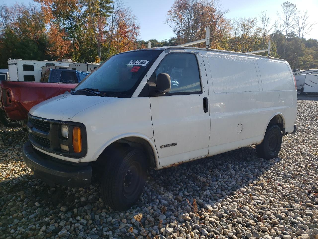 CHEVROLET EXPRESS 2000 1gcgg25r8y1110524