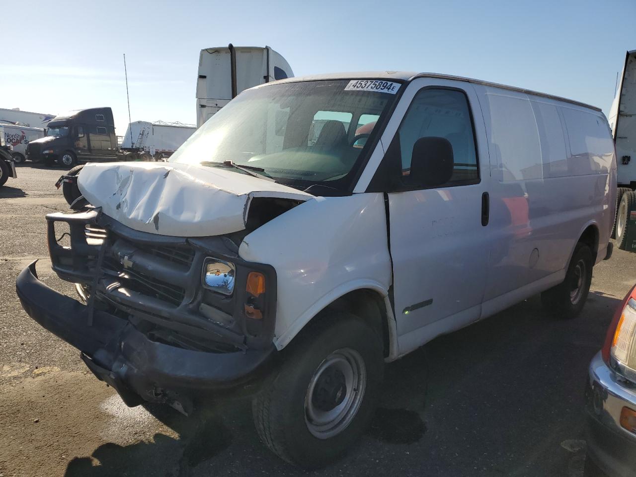 CHEVROLET EXPRESS 2000 1gcgg25r8y1277031