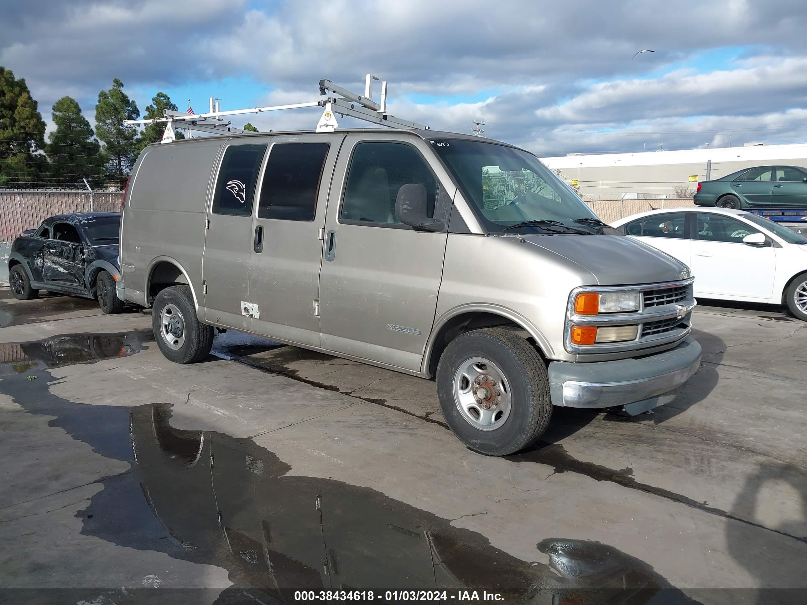 CHEVROLET EXPRESS 2001 1gcgg25rx11118291