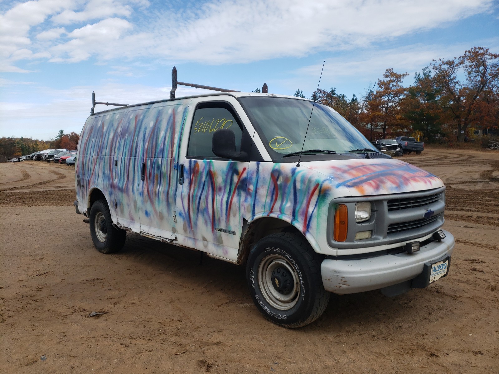 CHEVROLET EXPRESS G2 2002 1gcgg25rx21239906