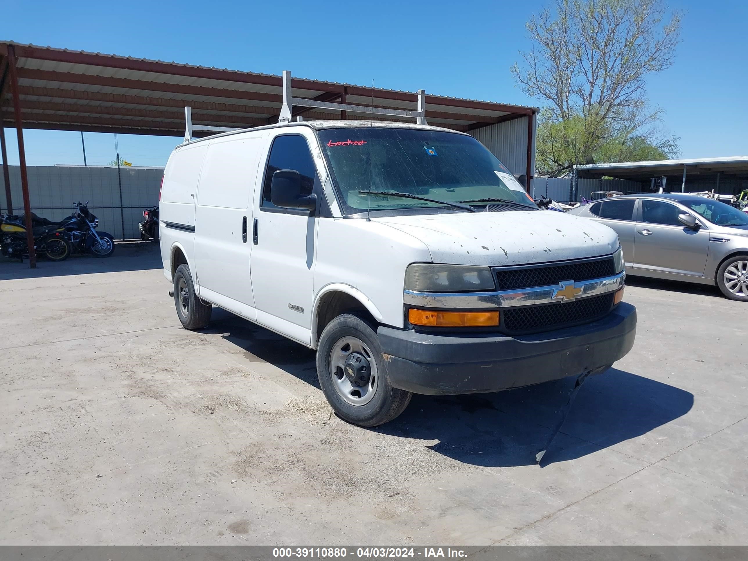 CHEVROLET EXPRESS 2004 1gcgg25u041187404