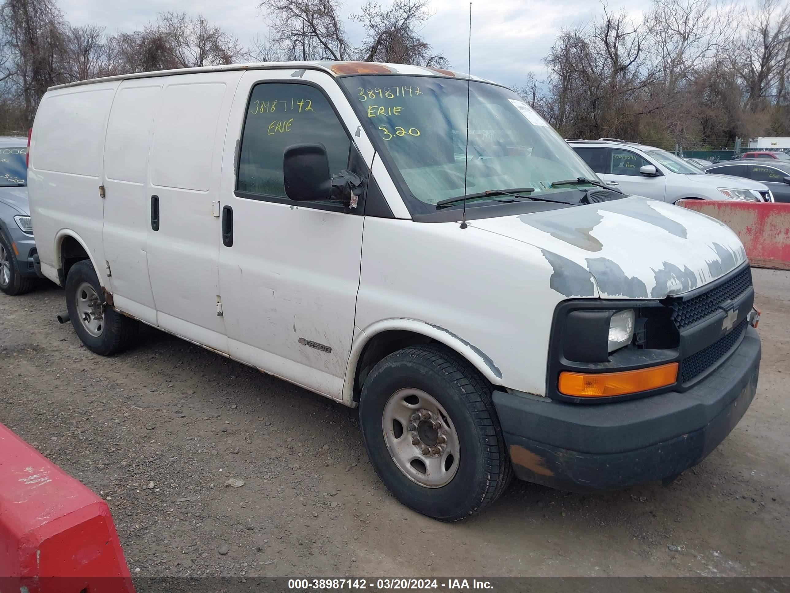 CHEVROLET EXPRESS 2004 1gcgg25u241133876