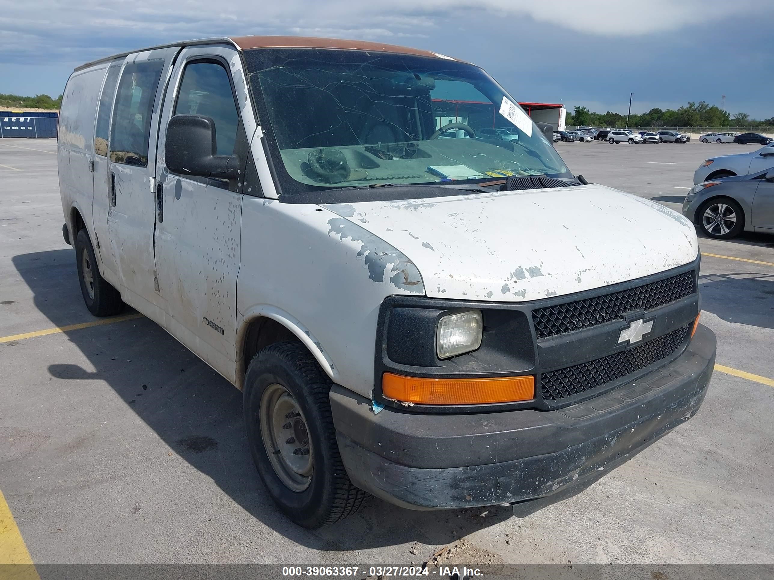 CHEVROLET EXPRESS 2003 1gcgg25u831116272