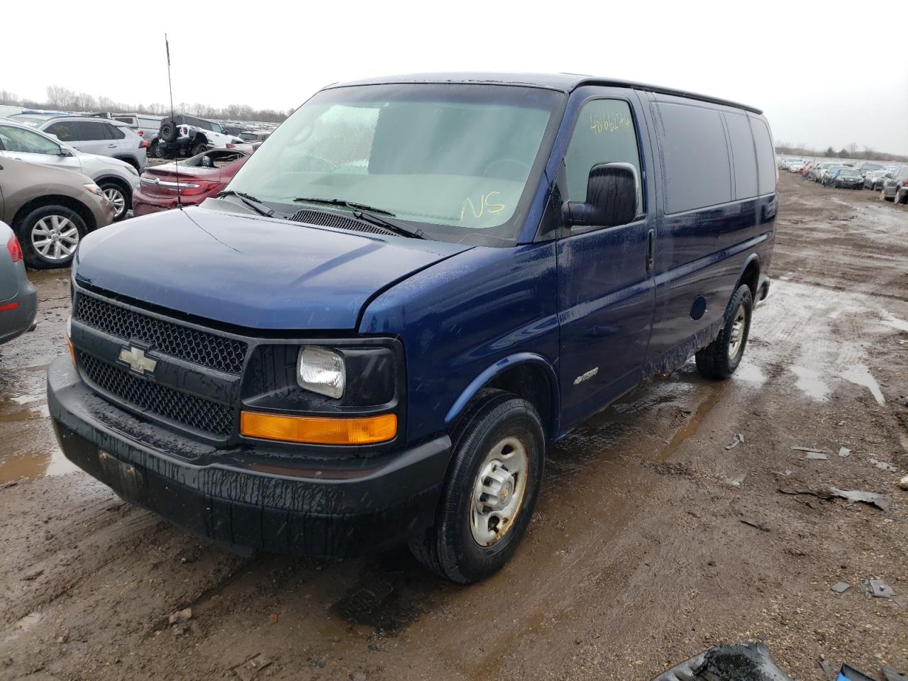 CHEVROLET EXPRESS 2004 1gcgg25v141132369