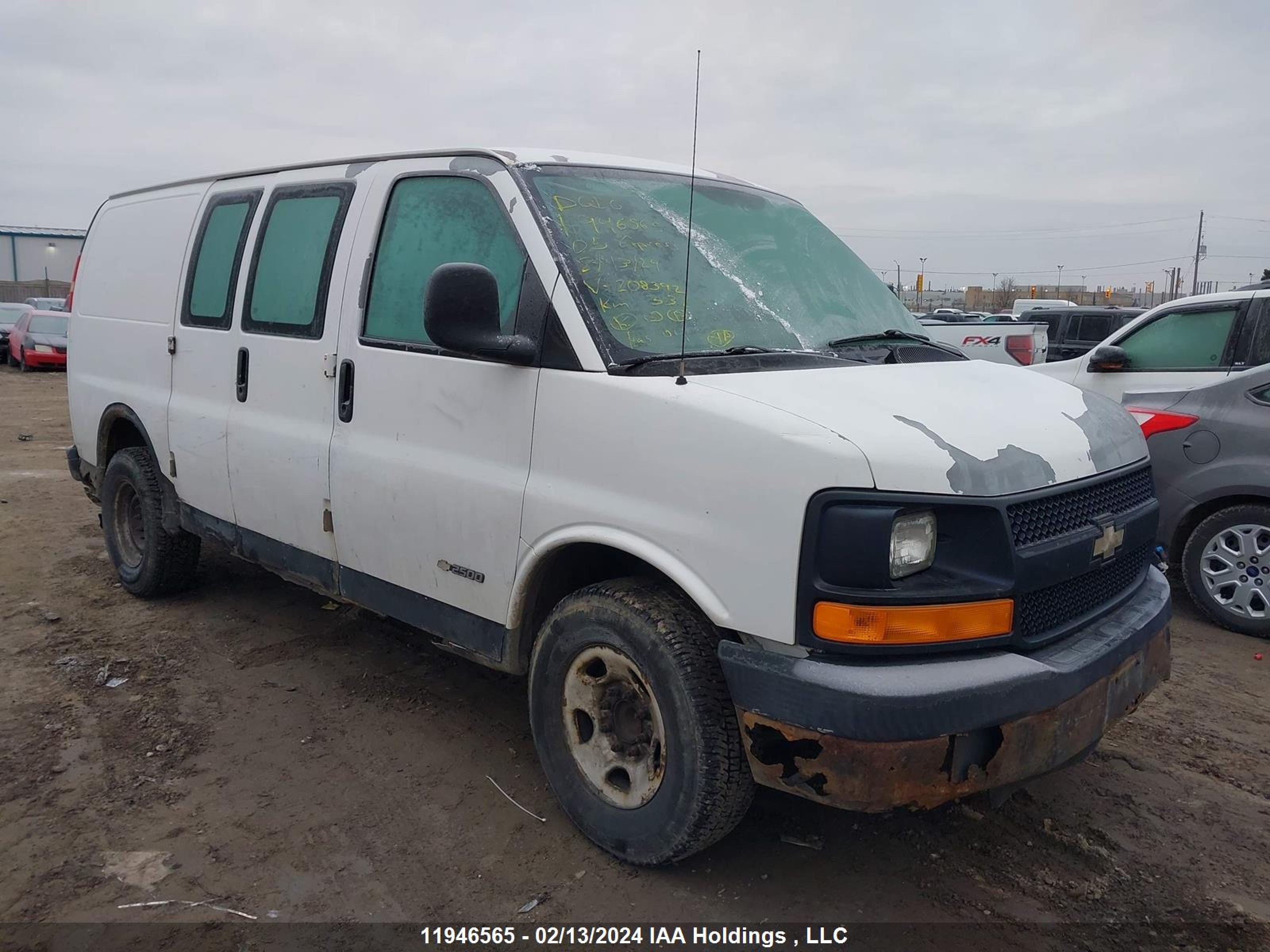 CHEVROLET EXPRESS 2005 1gcgg25v251208392