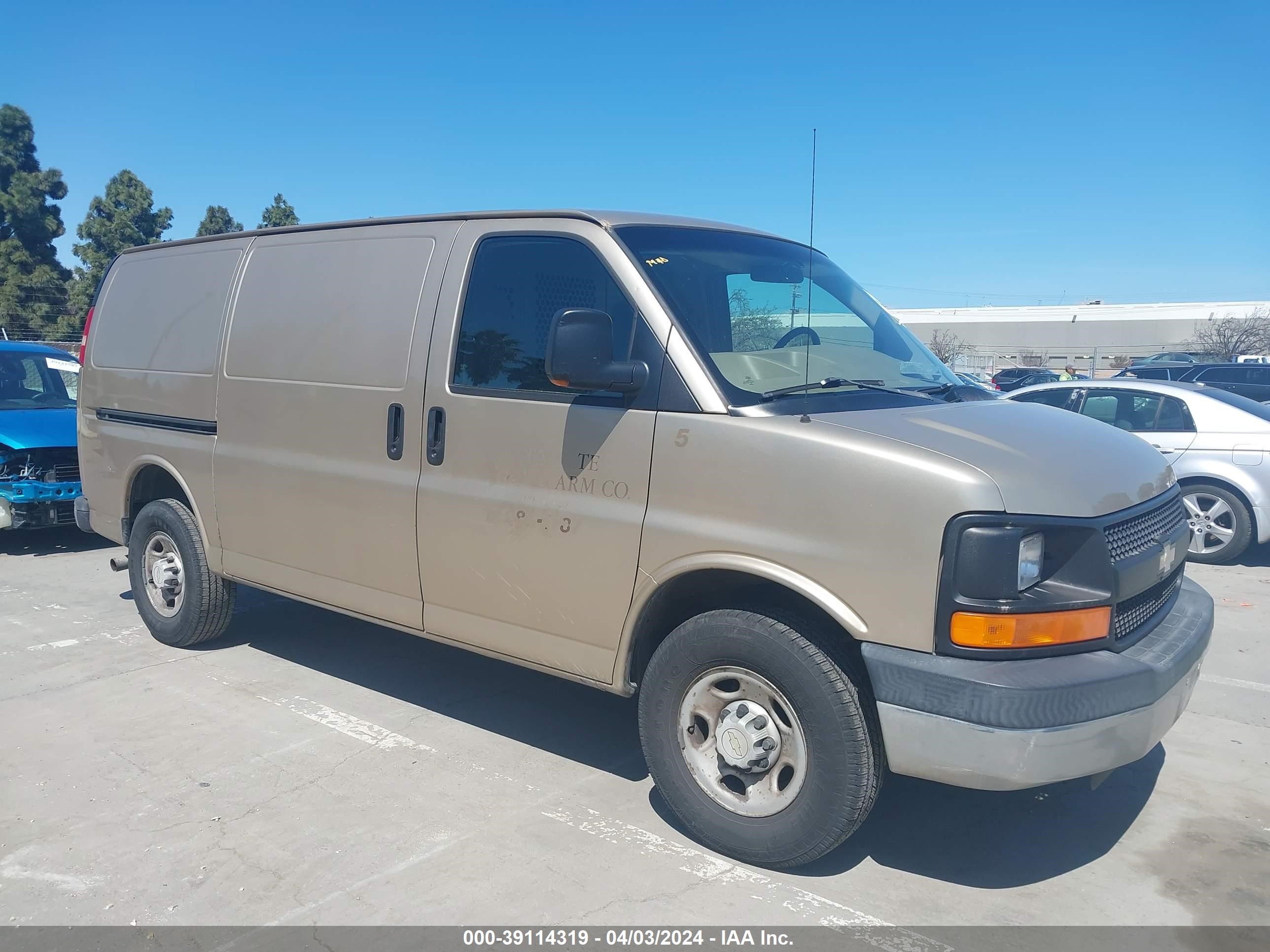 CHEVROLET EXPRESS 2007 1gcgg25v271145720