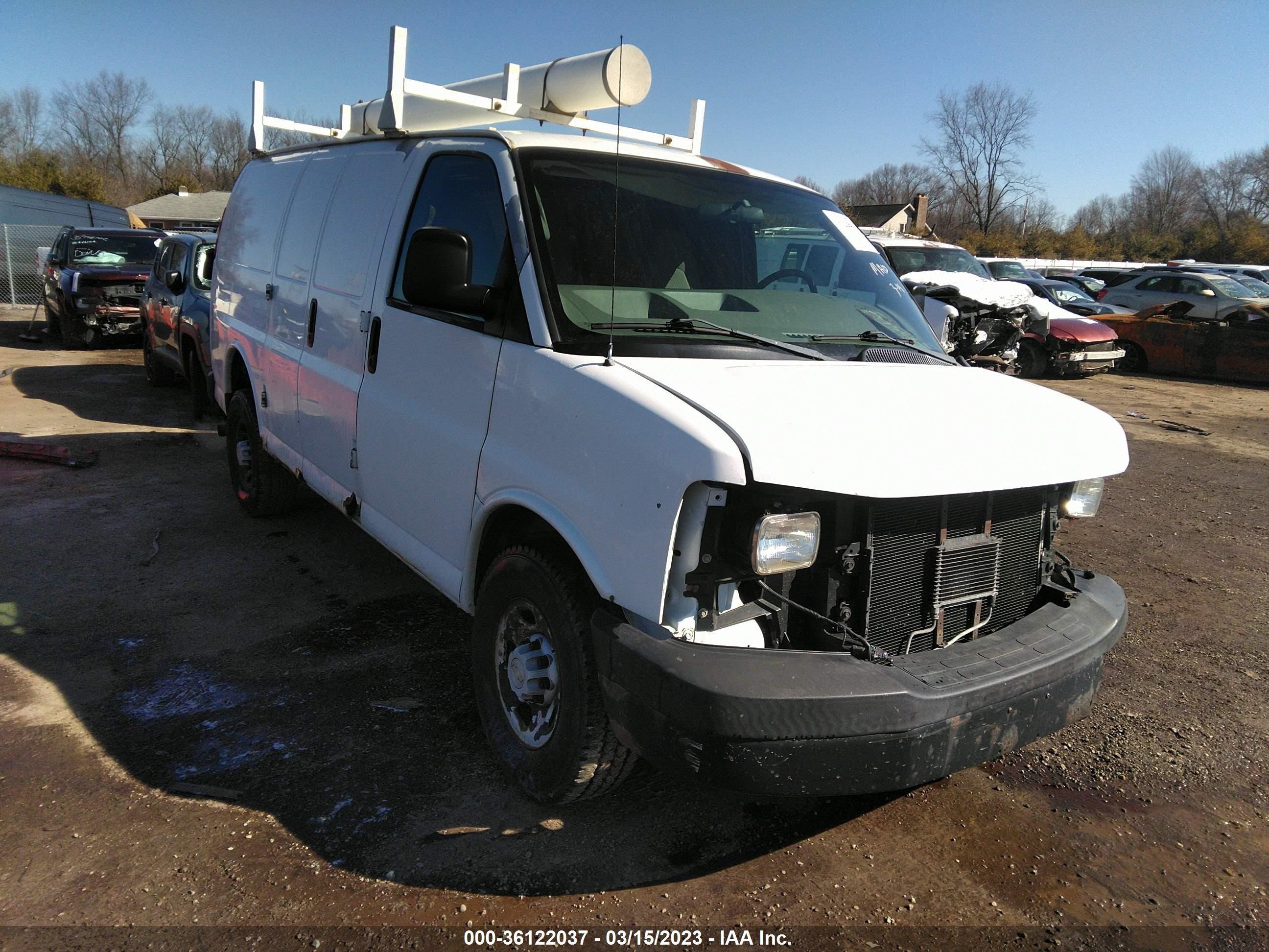 CHEVROLET EXPRESS 2007 1gcgg25v271207326