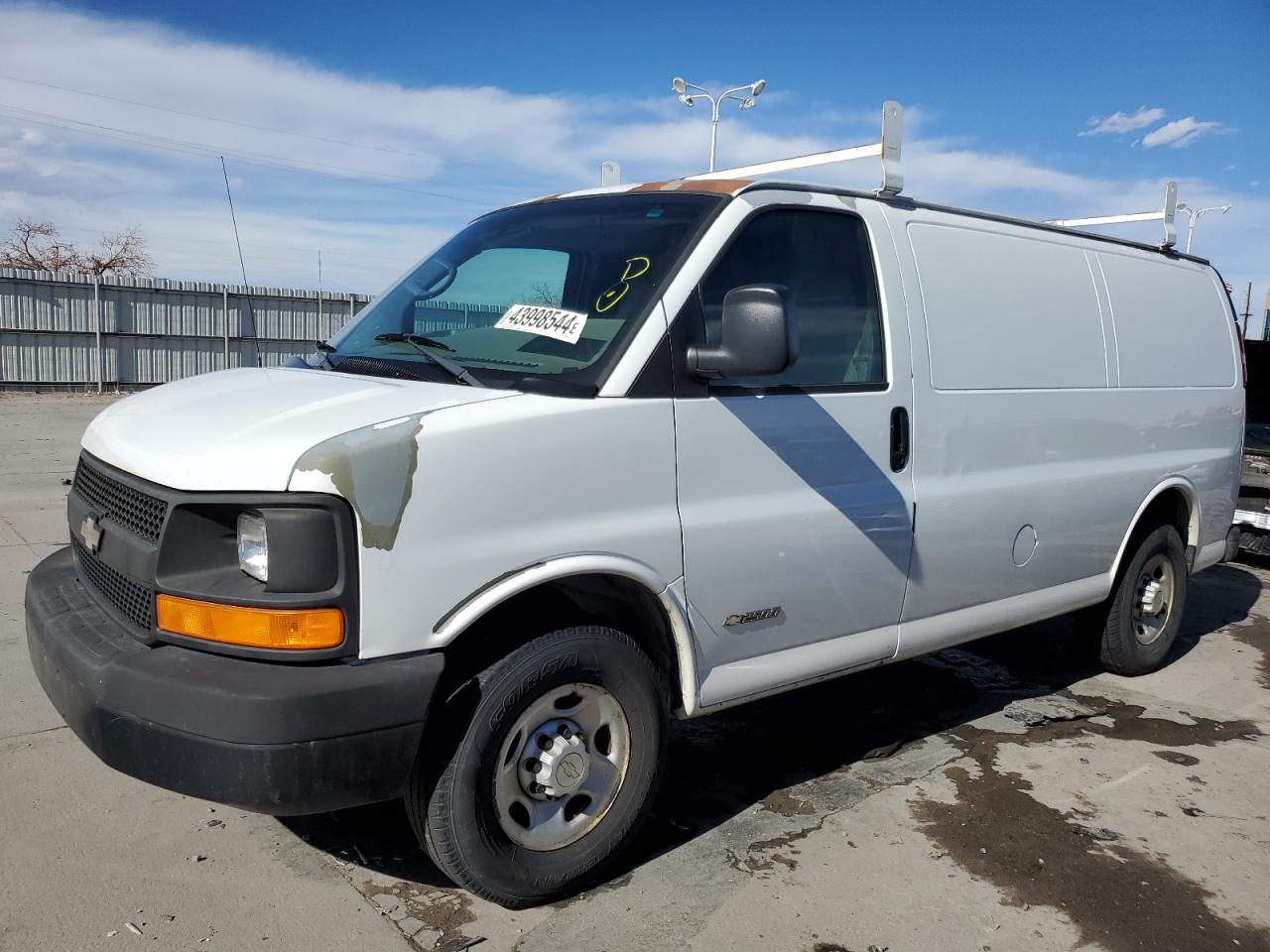 CHEVROLET EXPRESS 2005 1gcgg25v551245288