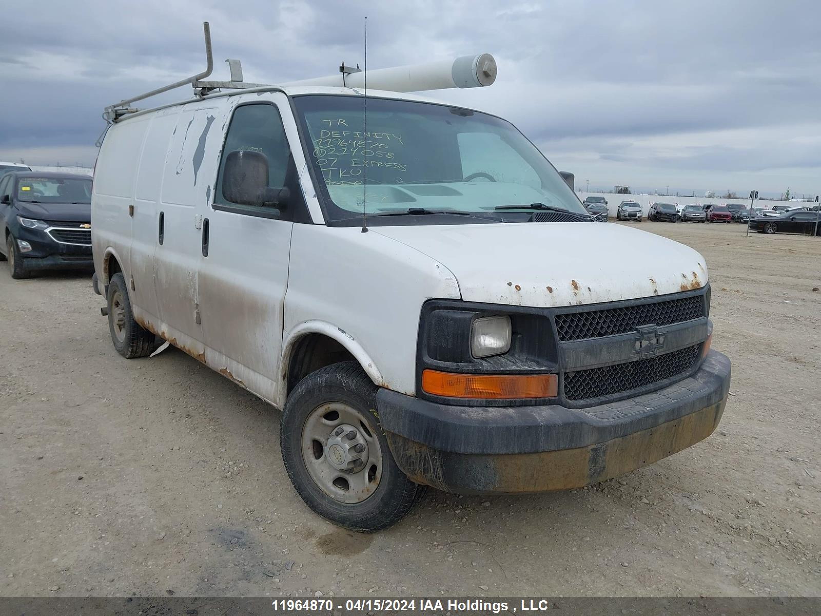 CHEVROLET EXPRESS 2007 1gcgg25v571214058