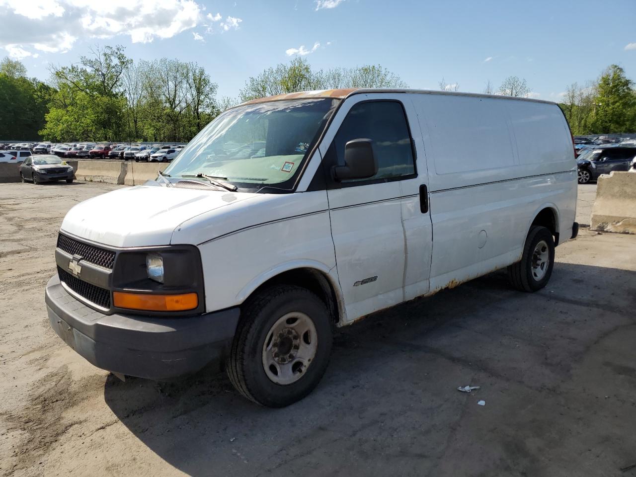 CHEVROLET EXPRESS 2003 1gcgg25v631219389