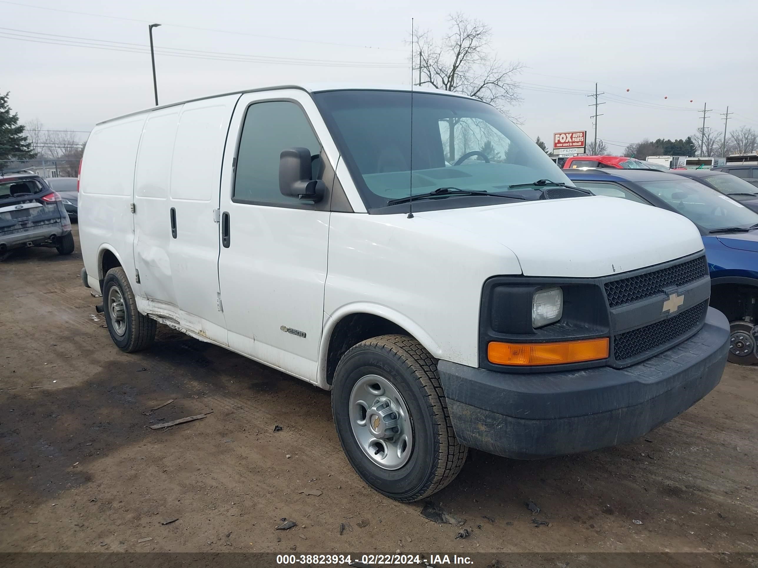 CHEVROLET EXPRESS 2004 1gcgg25v741229608