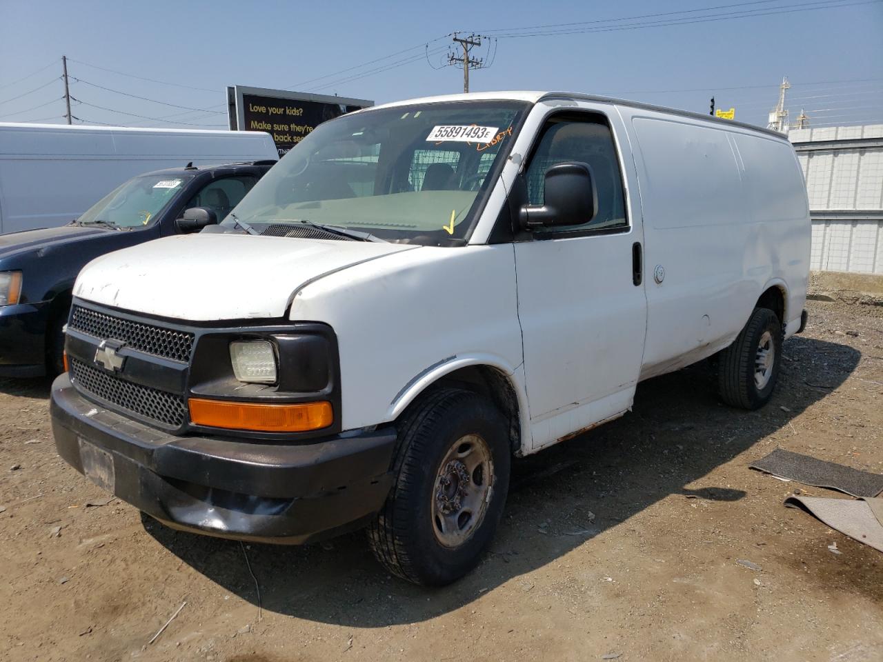 CHEVROLET EXPRESS 2007 1gcgg25v771224512