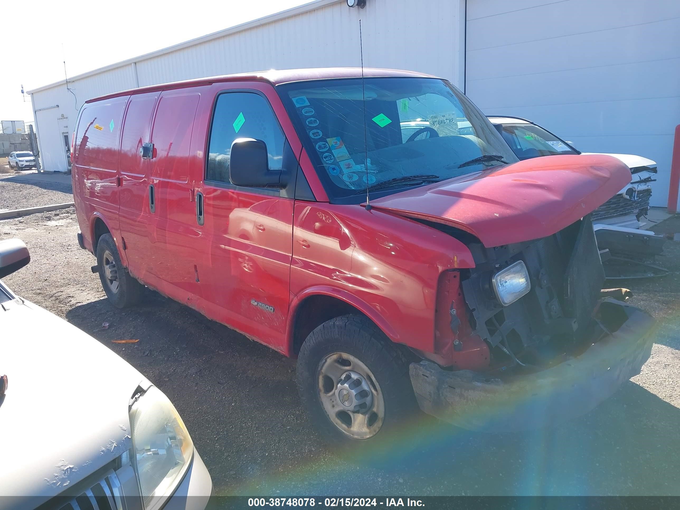 CHEVROLET EXPRESS 2005 1gcgg25v851149042