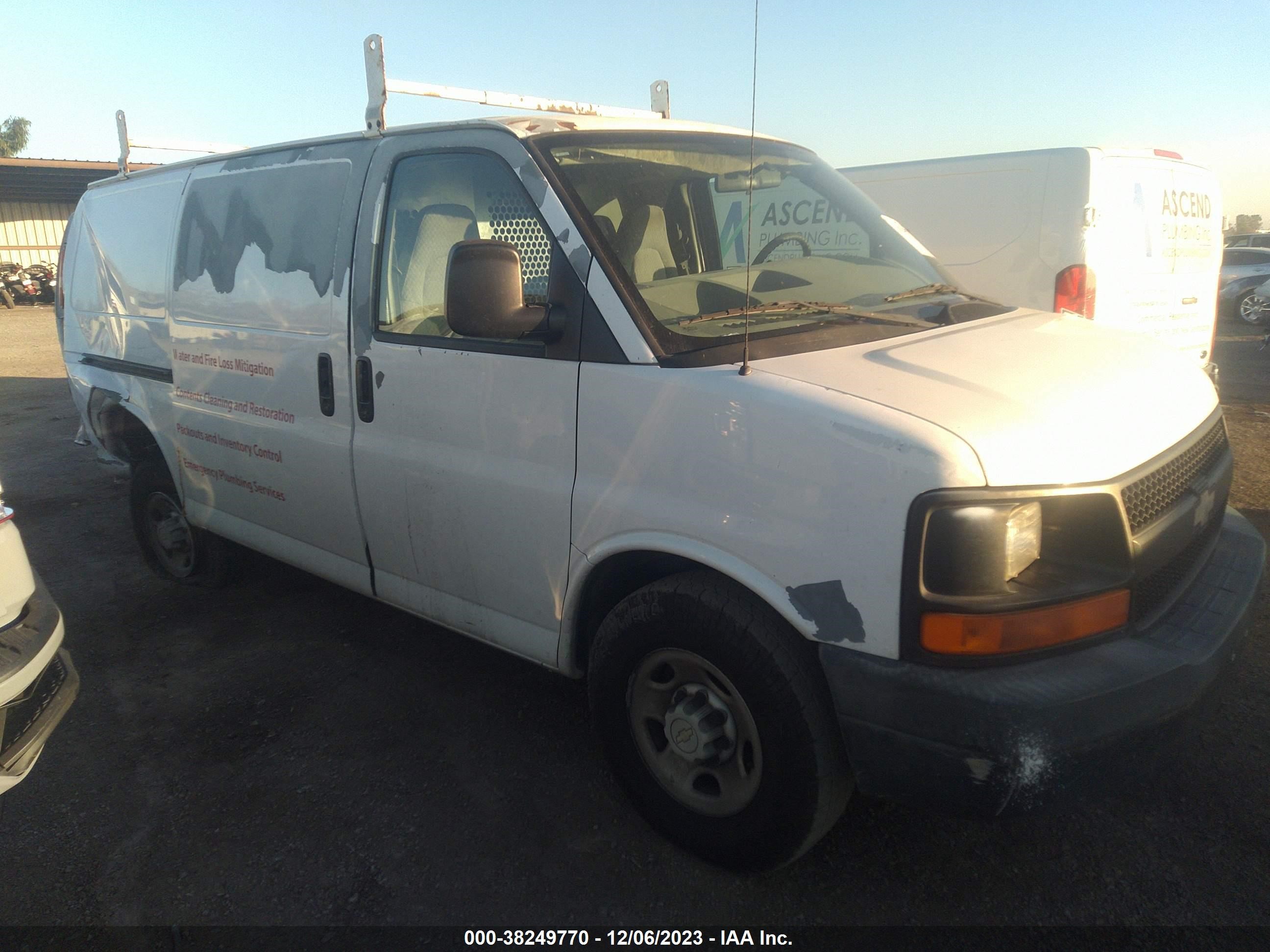 CHEVROLET EXPRESS 2007 1gcgg25v871236393