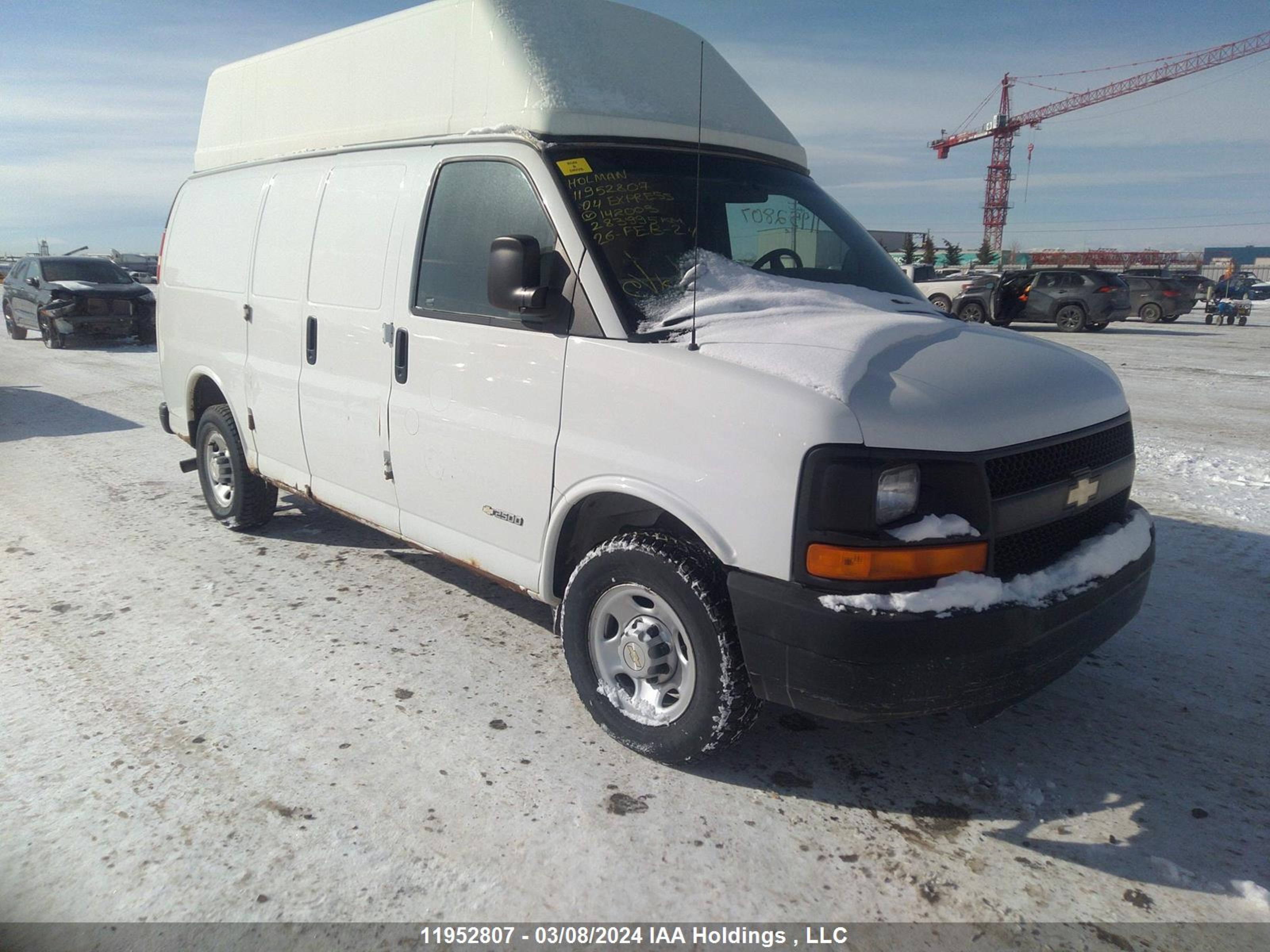 CHEVROLET EXPRESS 2004 1gcgg25v941142003