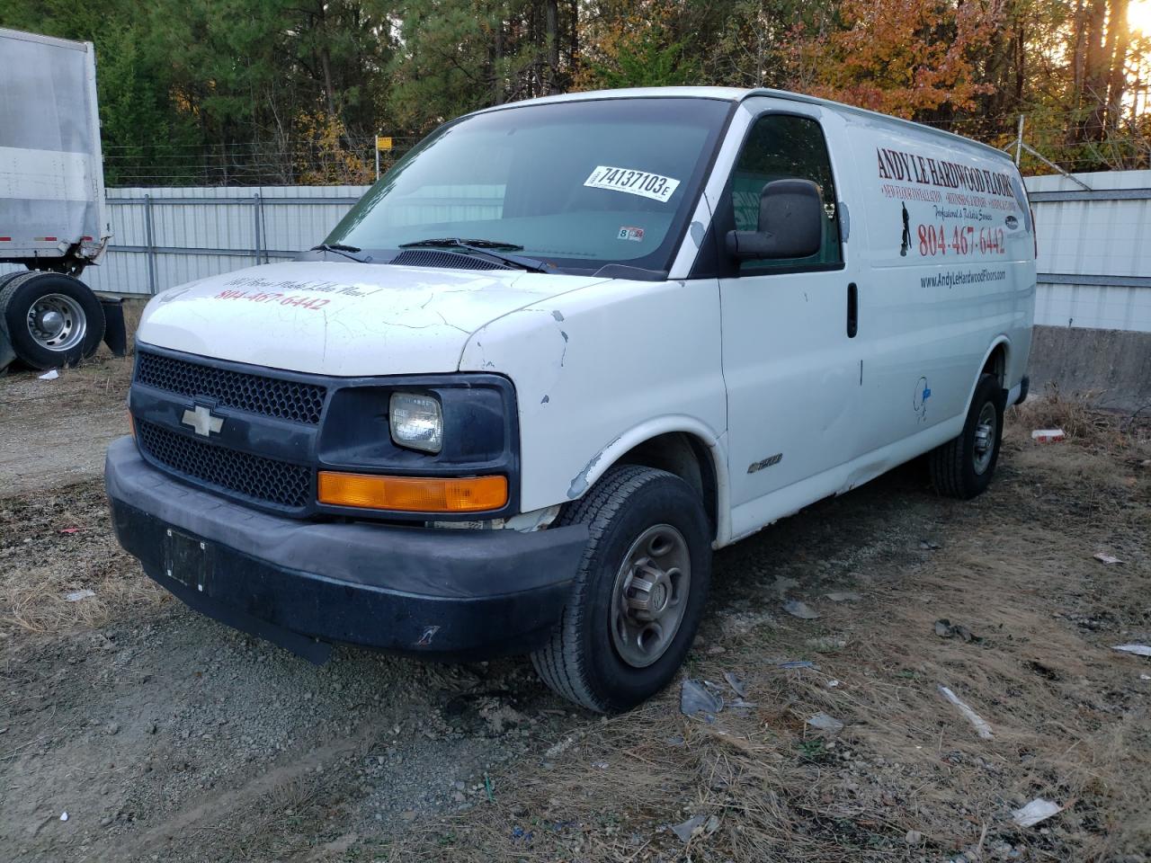 CHEVROLET EXPRESS 2005 1gcgg25vx51228907