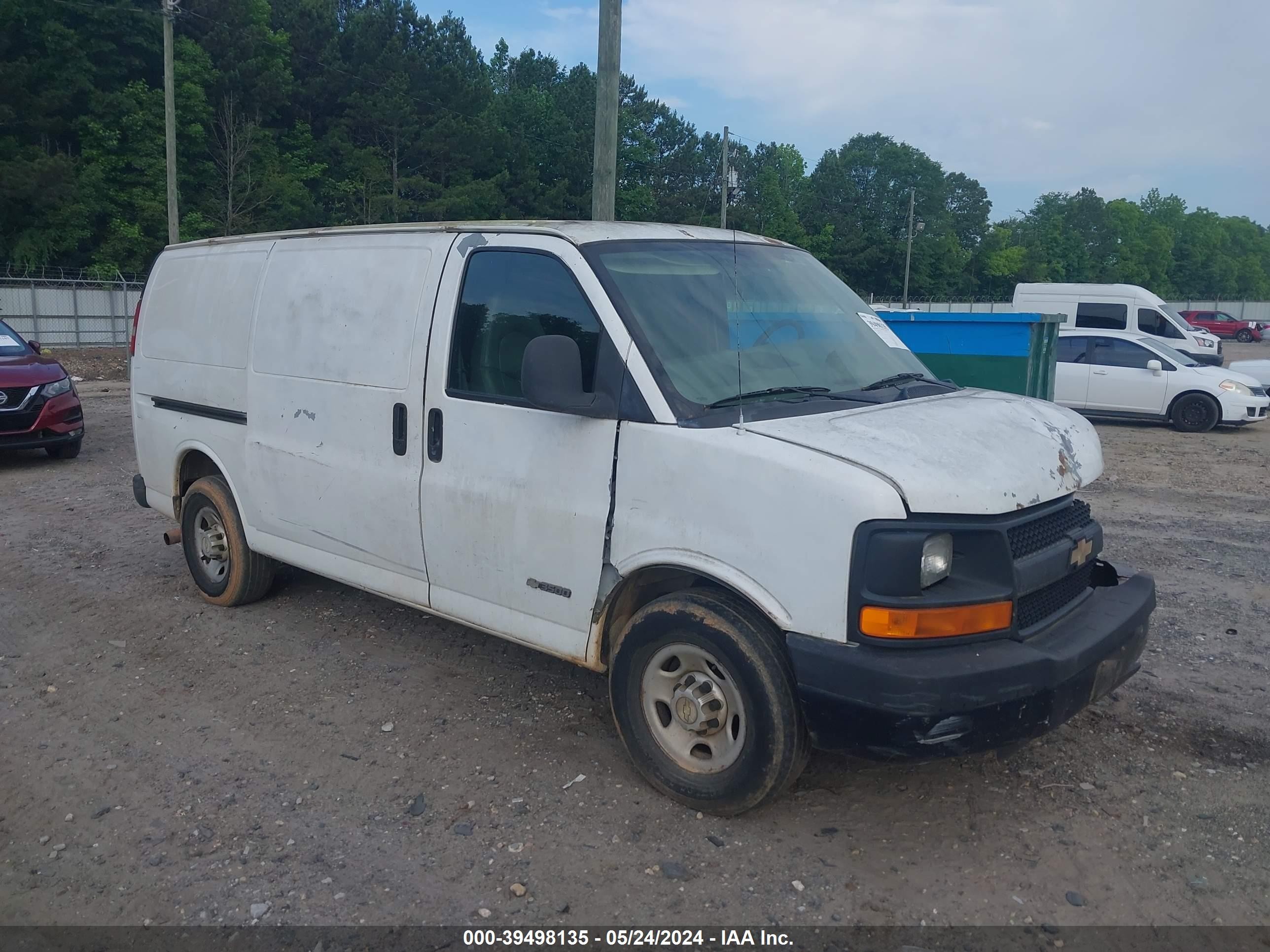 CHEVROLET EXPRESS 2007 1gcgg25vx71119656