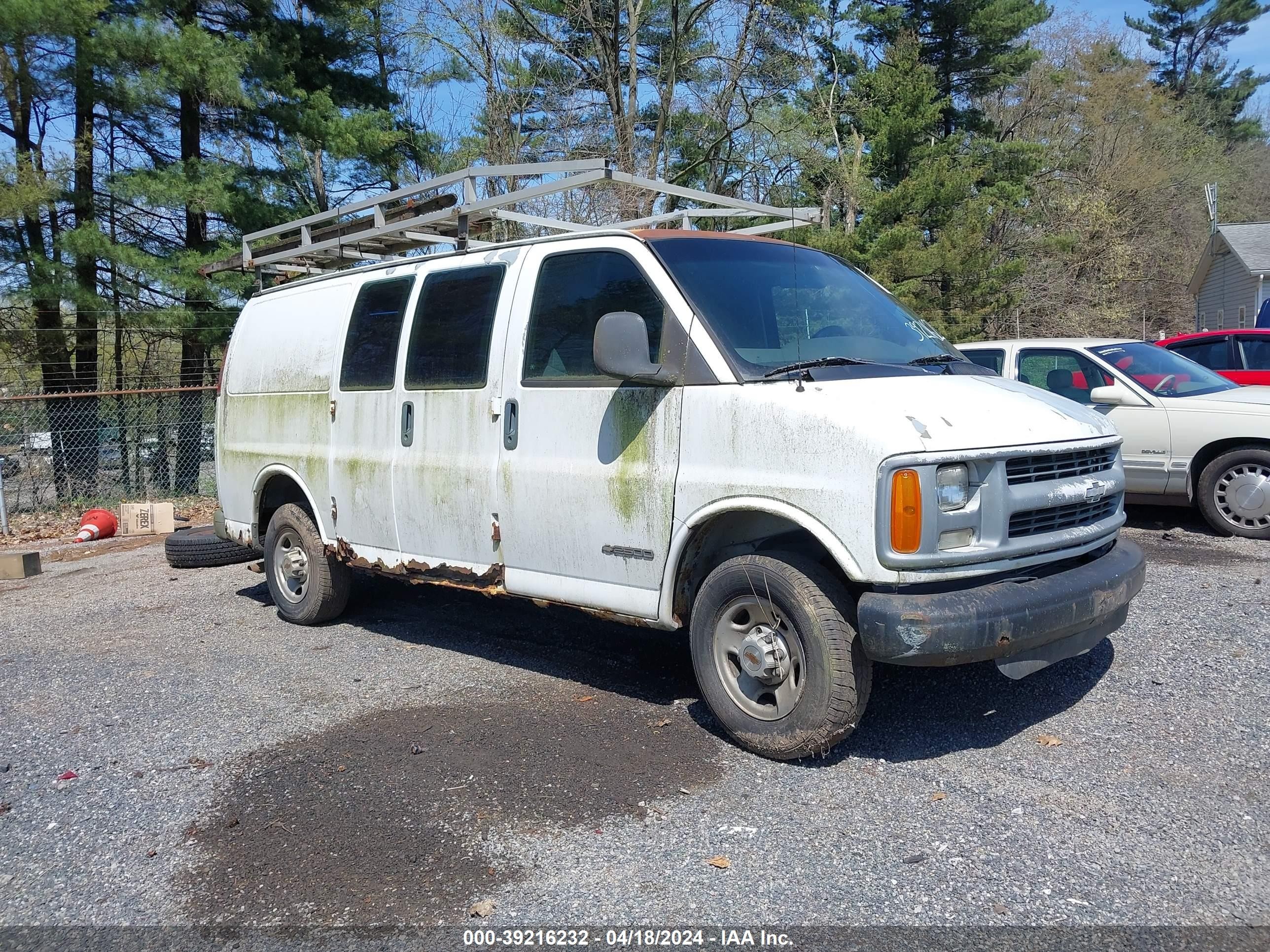 CHEVROLET EXPRESS 2001 1gcgg25w711164571