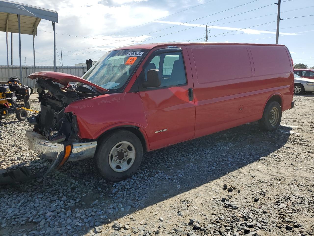 CHEVROLET EXPRESS 2005 1gcgg29vx51190007