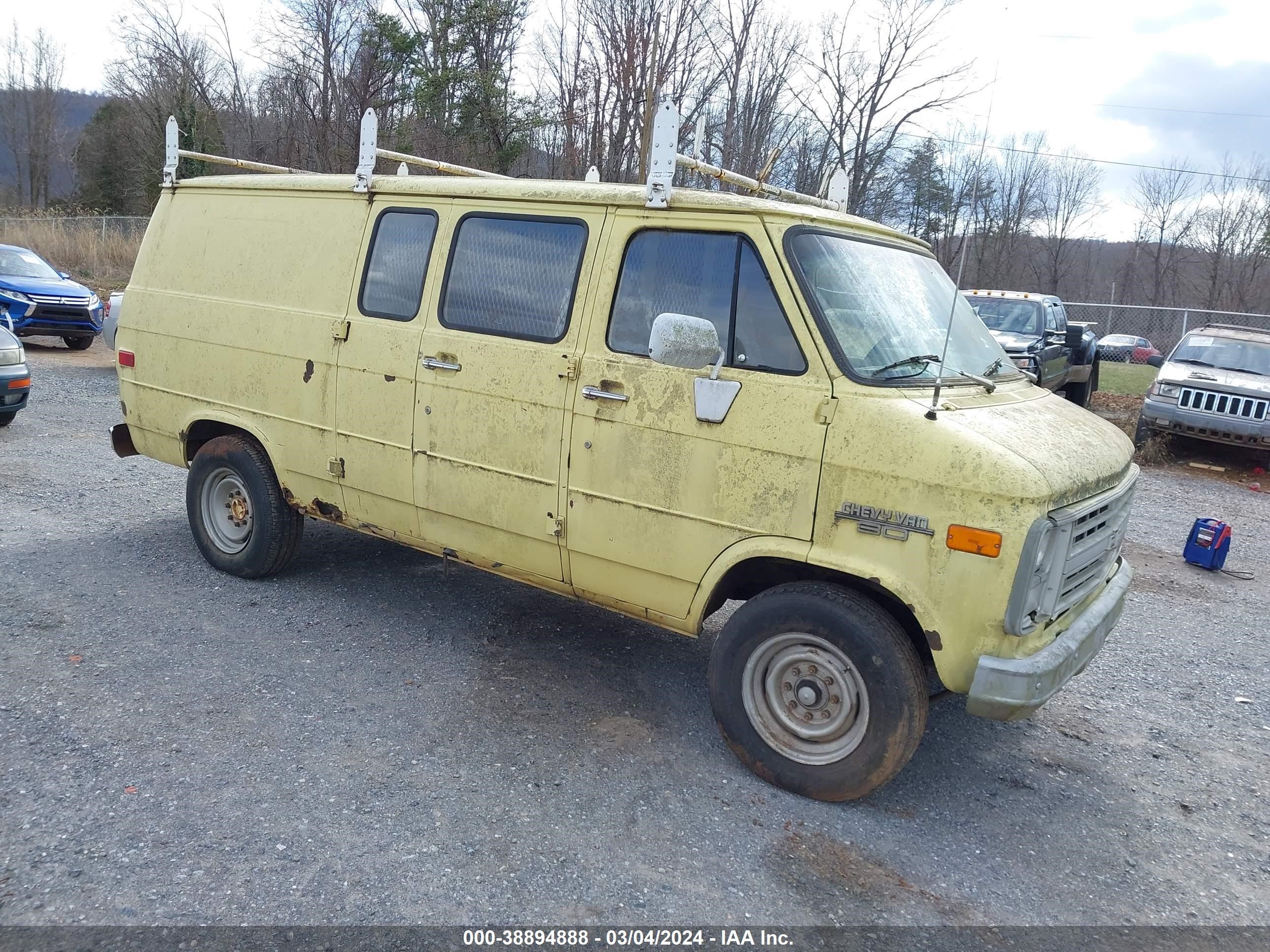 CHEVROLET VAN 1989 1gcgg35k0k7160430