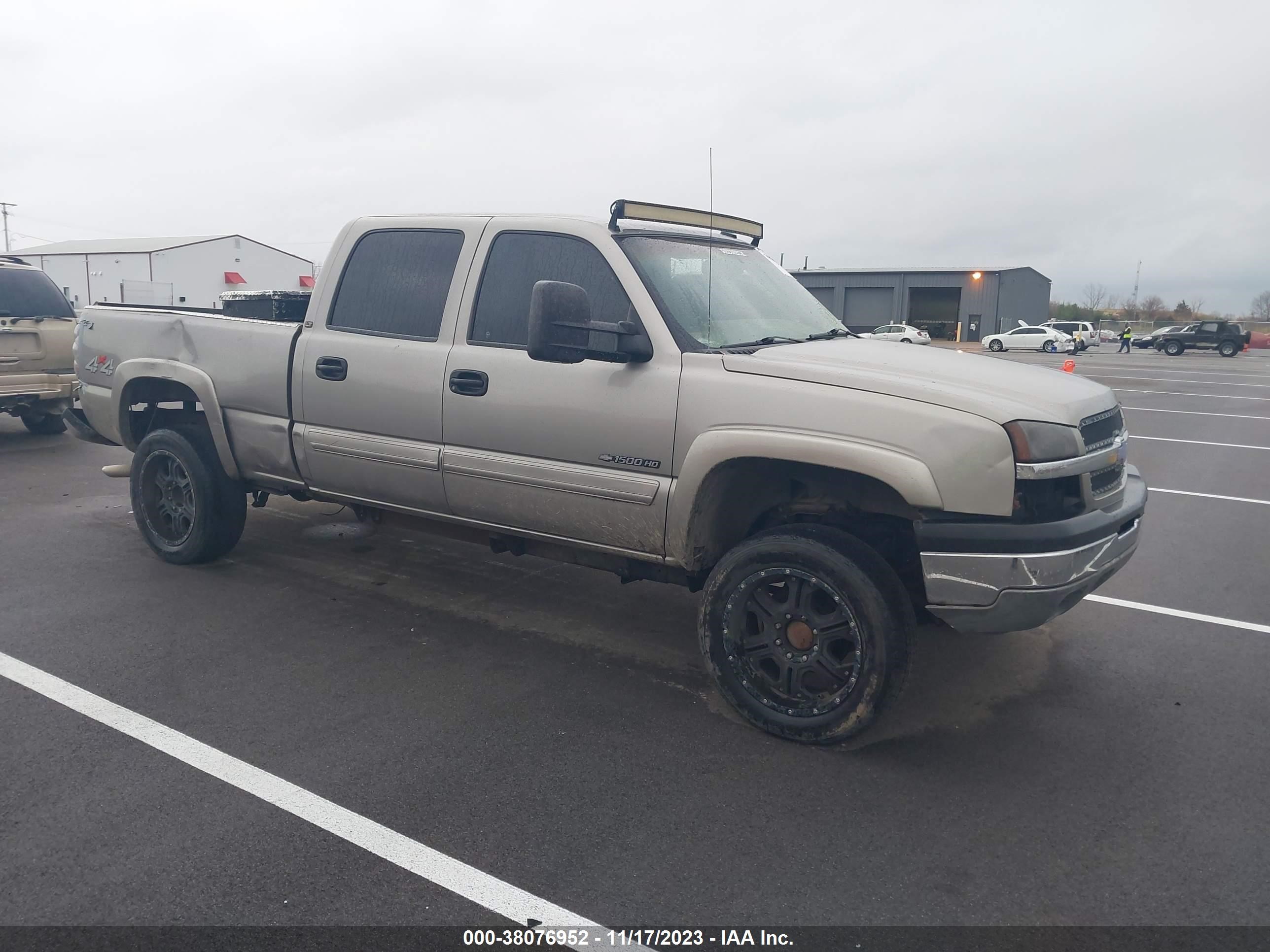 CHEVROLET SILVERADO 2003 1gcgk13u13f127337