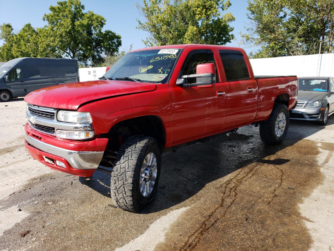 CHEVROLET SILVERADO 2001 1gcgk13u21f204715