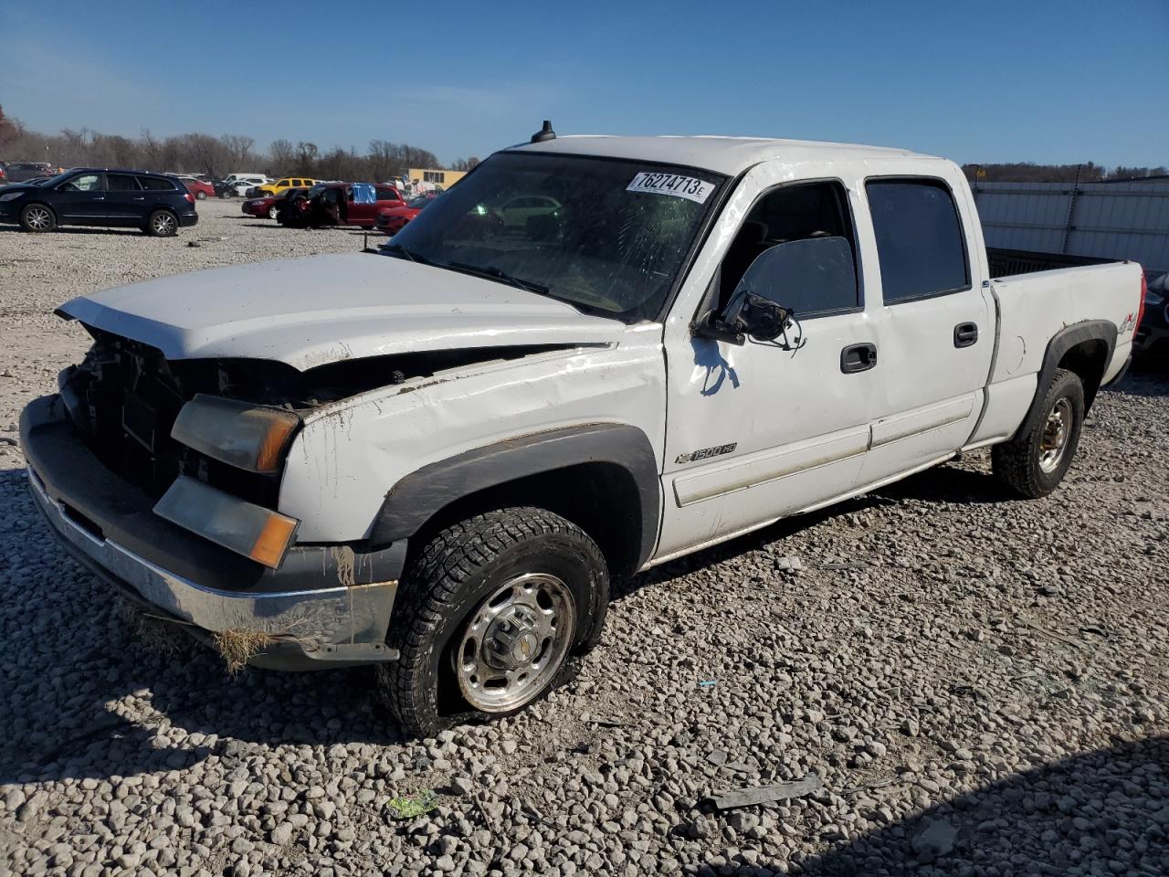 CHEVROLET SILVERADO 2003 1gcgk13u23f126441