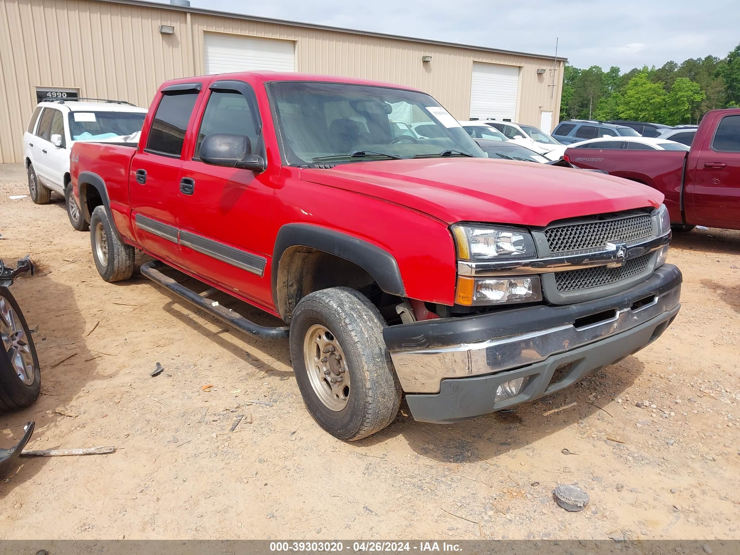 CHEVROLET SILVERADO 2003 1gcgk13u53f122688